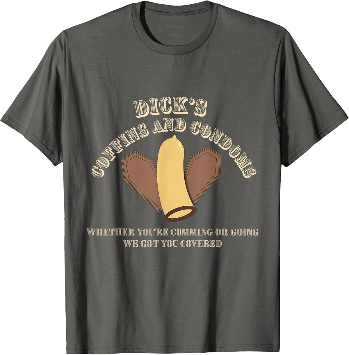 Dick's Coffins and Condoms Funny