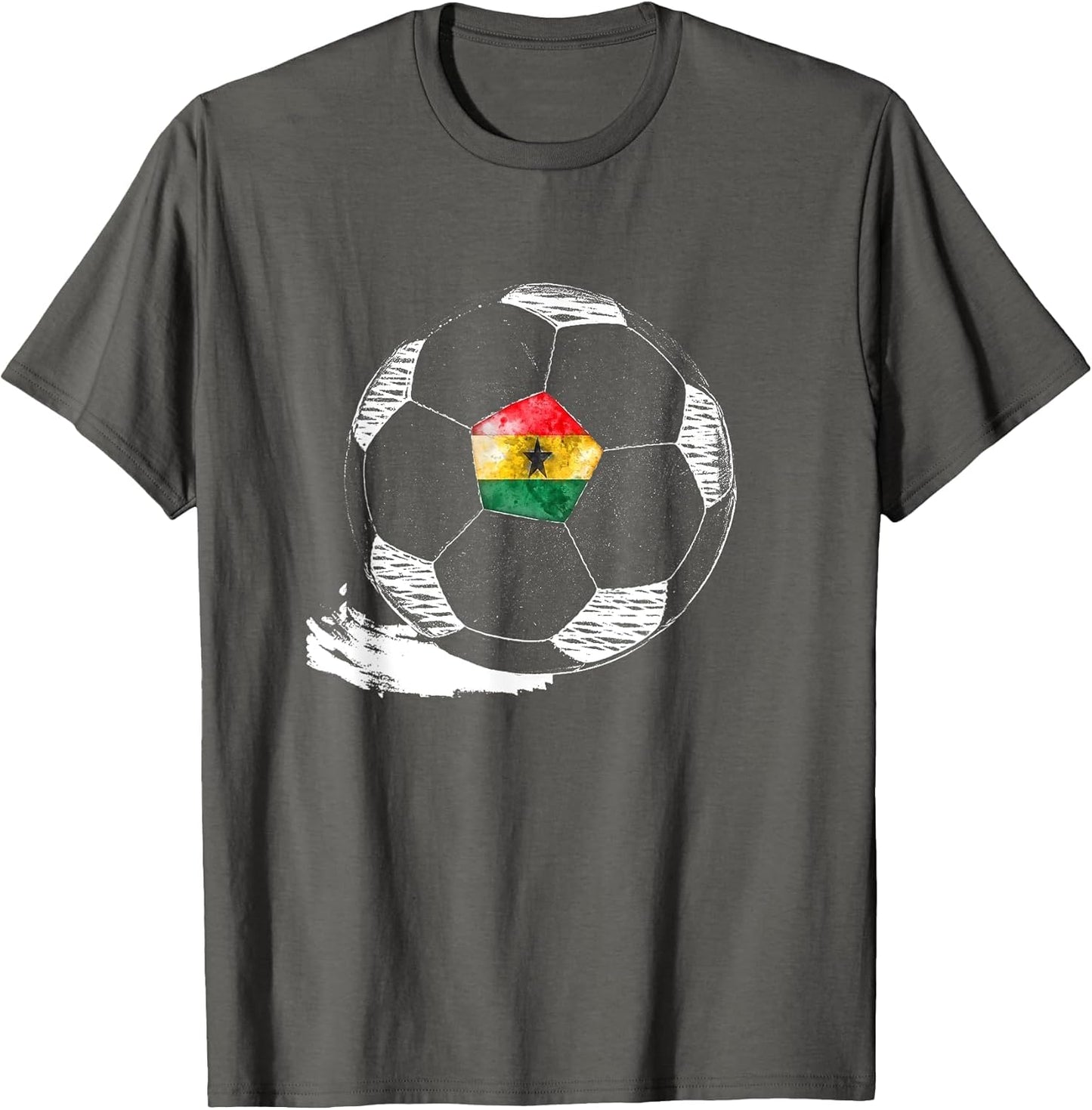 Vintage Soccer Ghana Flag Ghanaian Pride