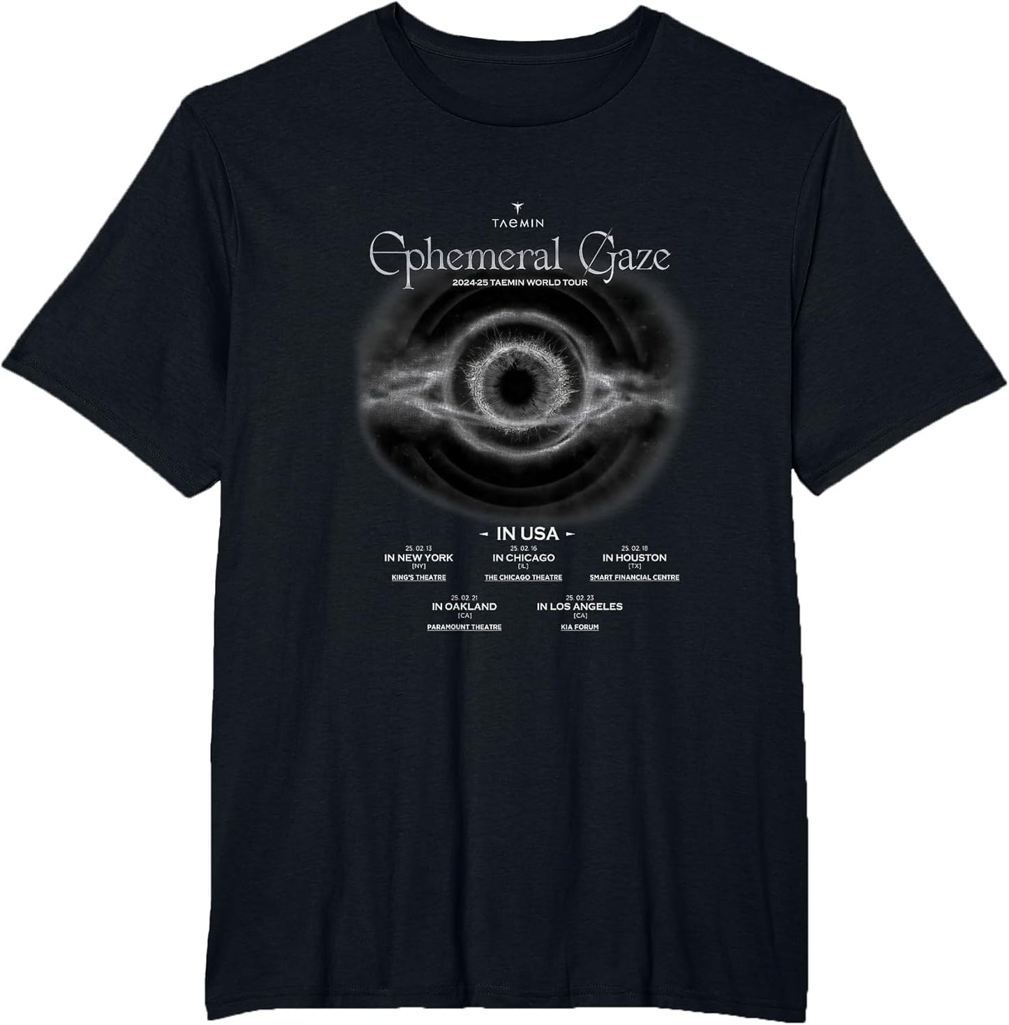 Taemin Ephemeral Gaze Tour 2025 Shirt