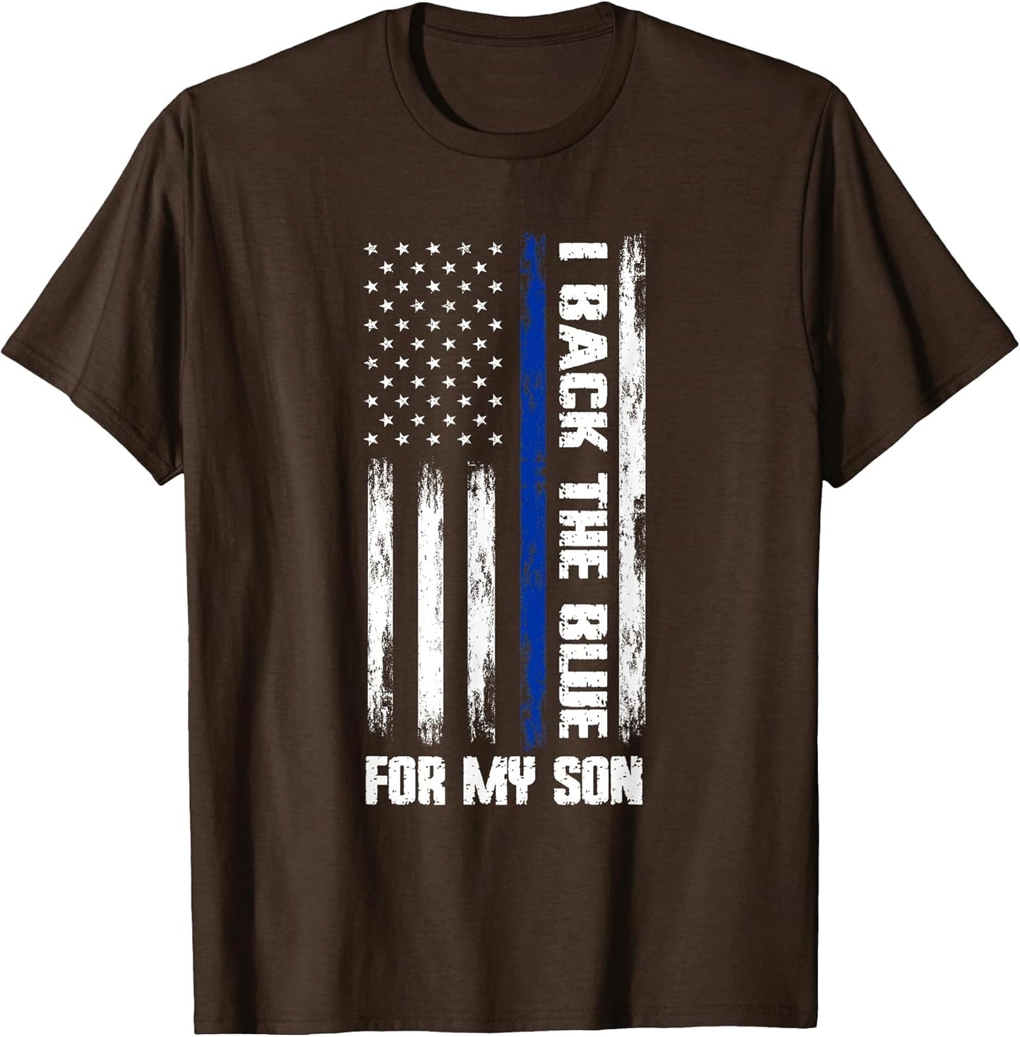 I Back The Blue for My Son Cop Son
