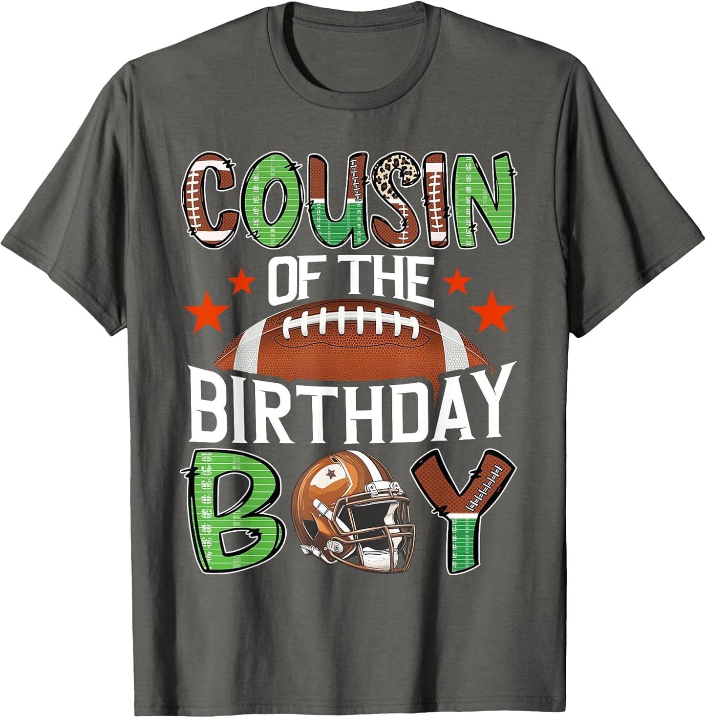 Cousin of The Birthday Boy Game Day Football