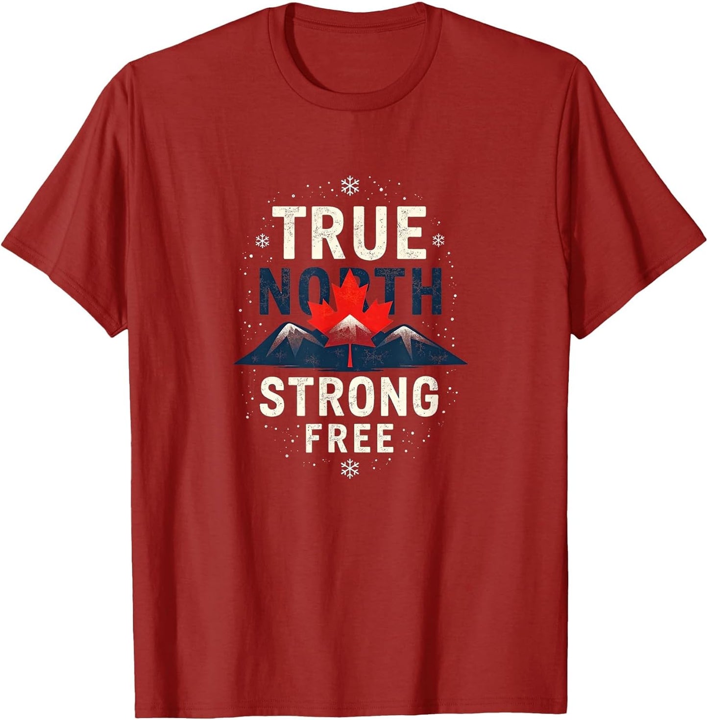 True North Strong Free Canadian Pride Design