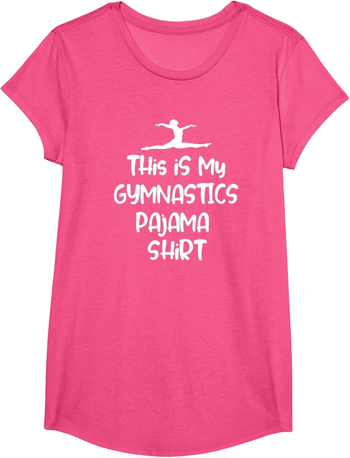 This is My Gymnastics Pajama Shirt Funny Sleep