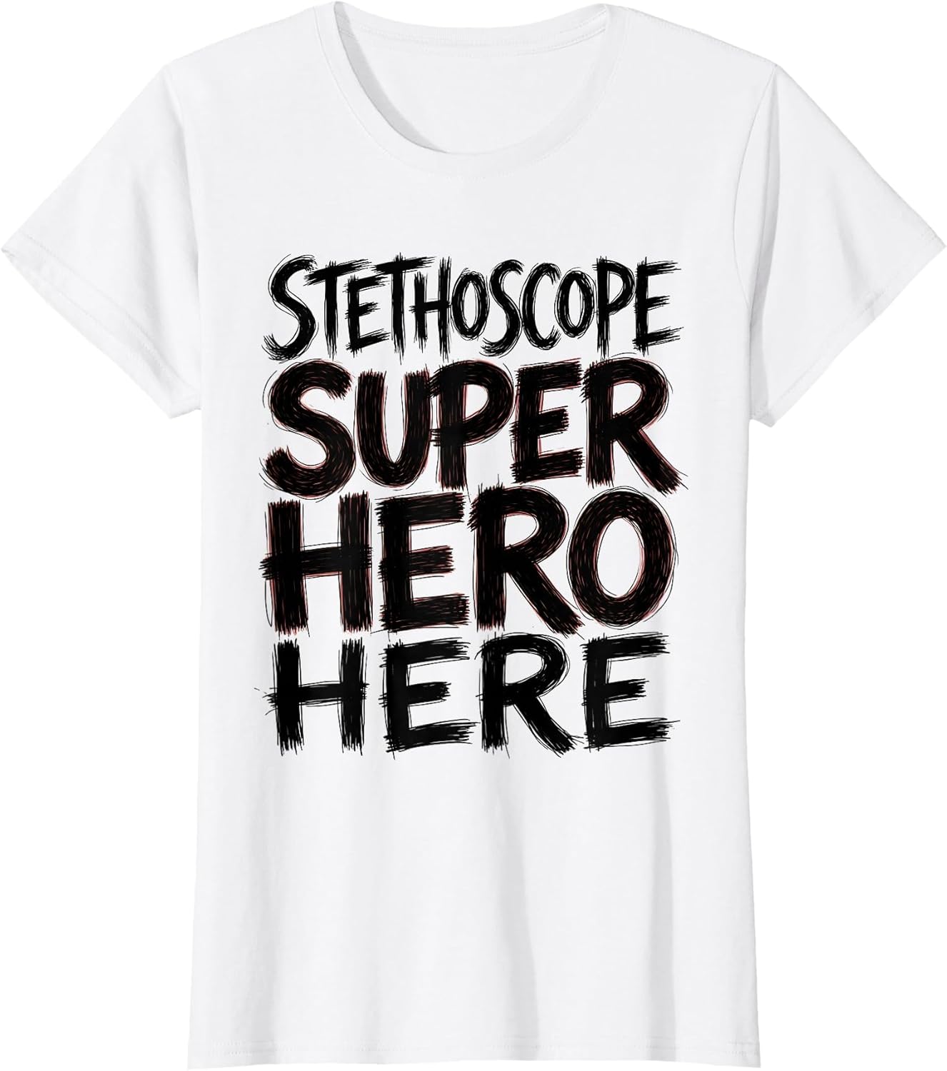 Stethoscope Superhero Healthcare Hero Design