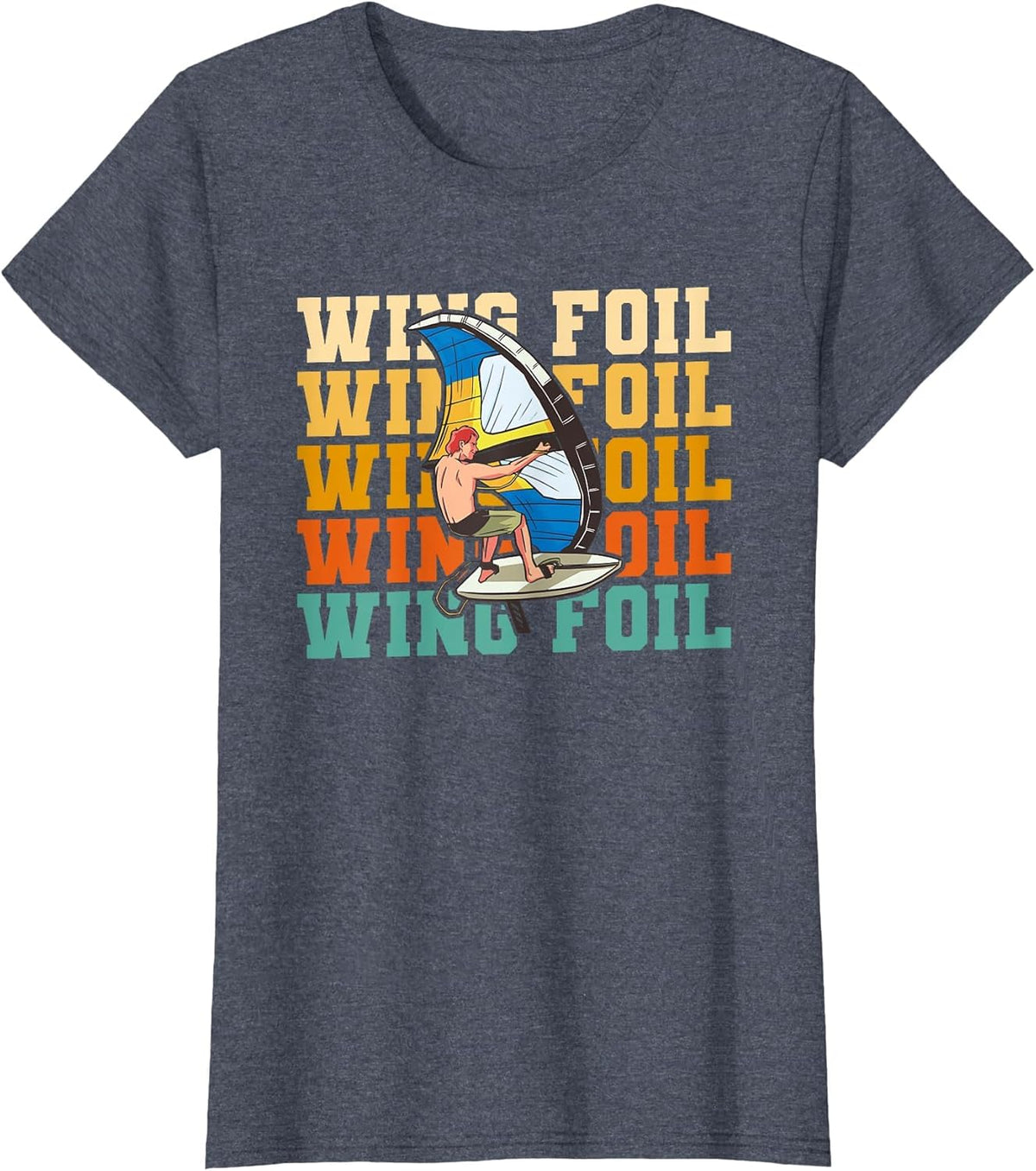 Wing Foil Surfing Wingfoil Surfer
