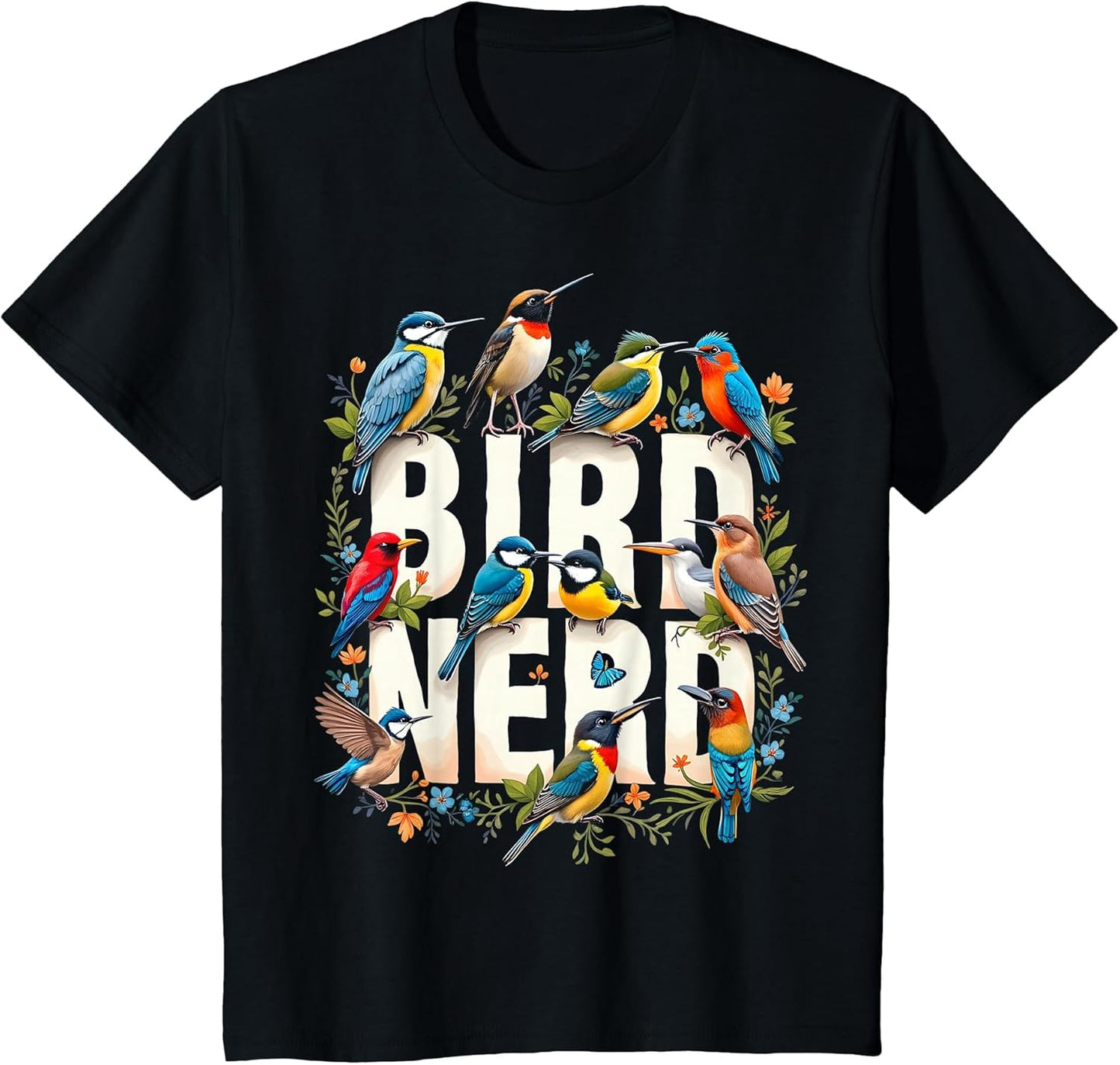 Colorful Bird Nerd Bird Lovers