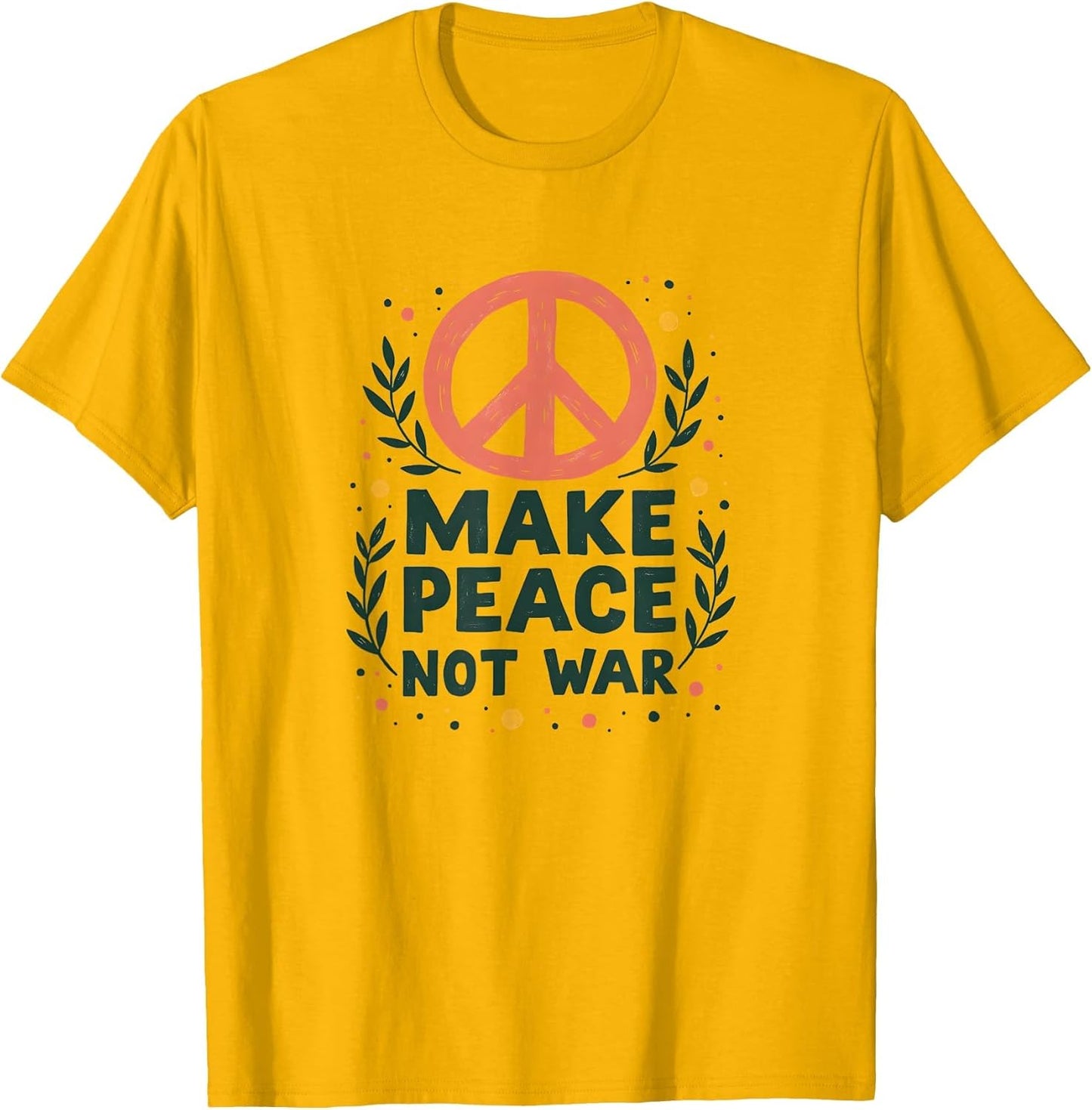 Make Peace Not War Women's Peace Sign Design
