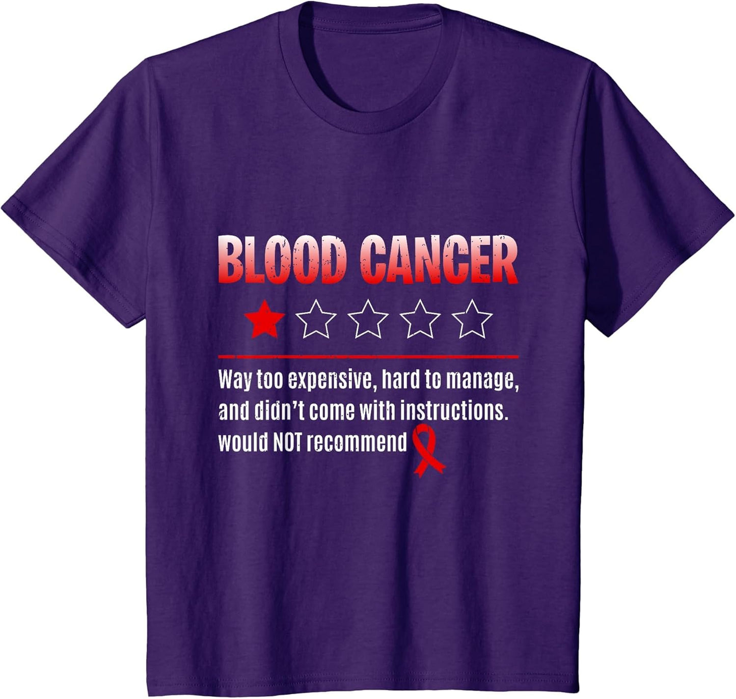 Blood Cancer - 1 Star Rating Red Ribbon Fighter