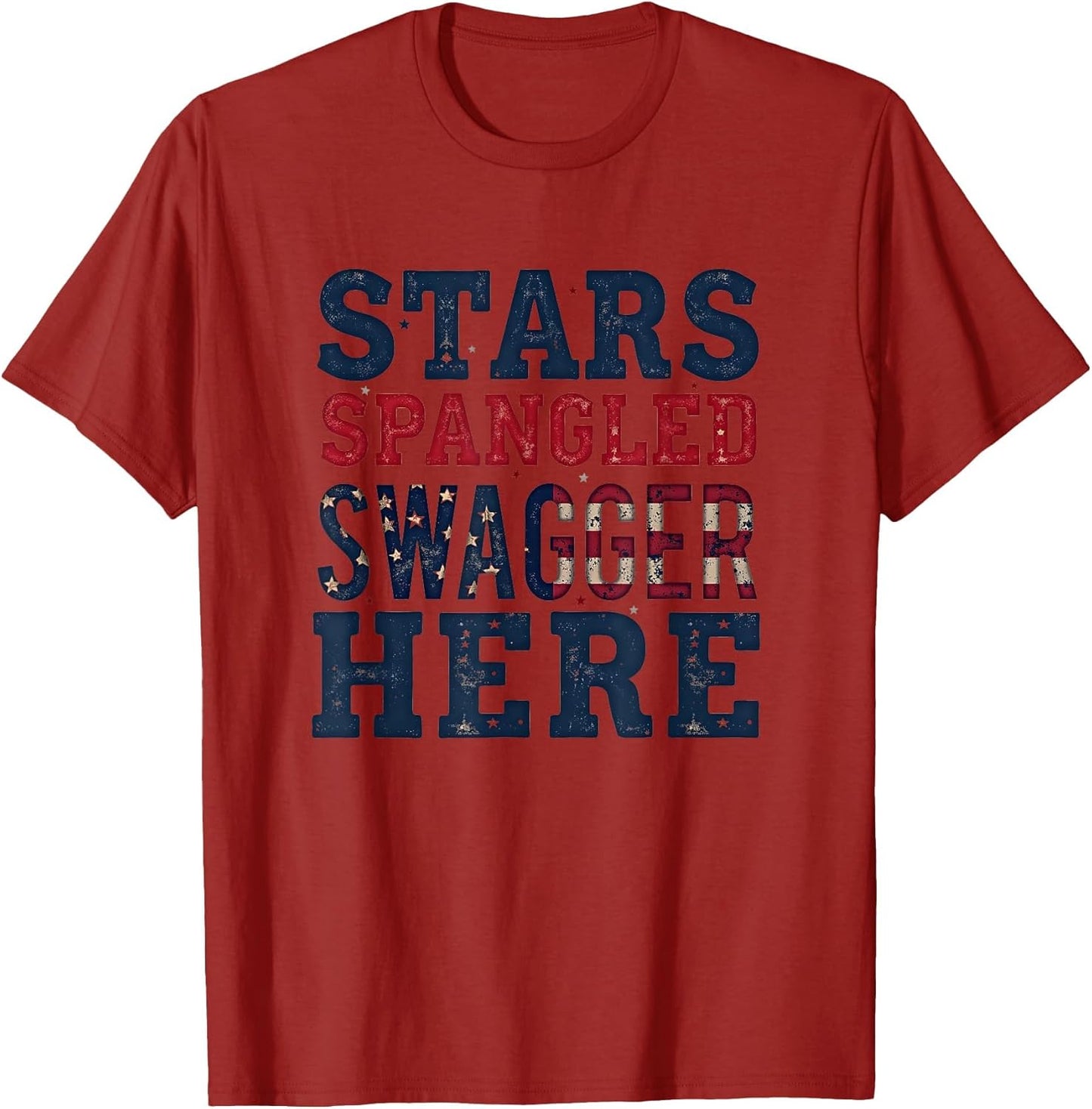 Stars Spangled Swagger USA Patriotic Design