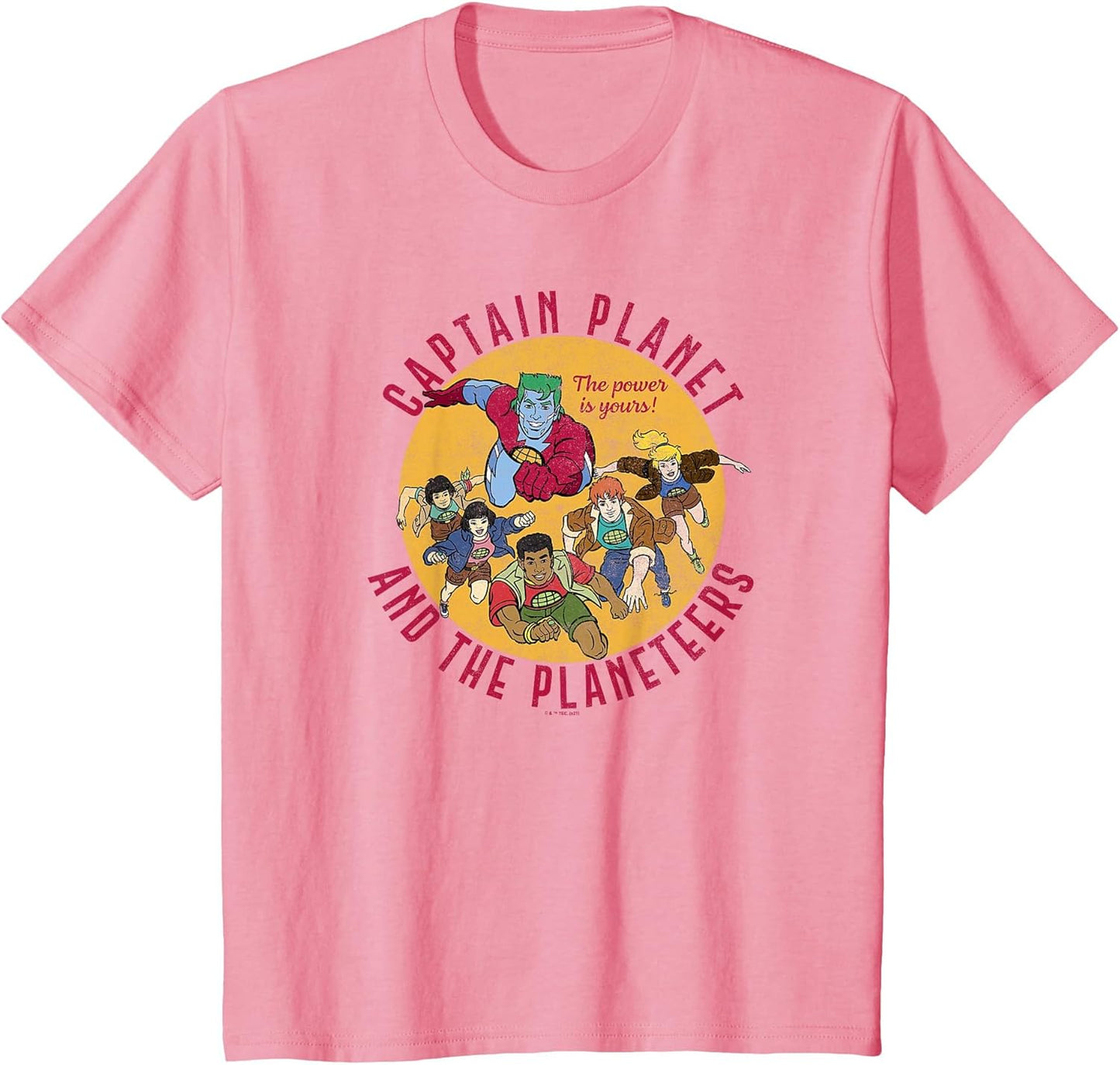 Captain Planet and The Planeteers Retro Logo