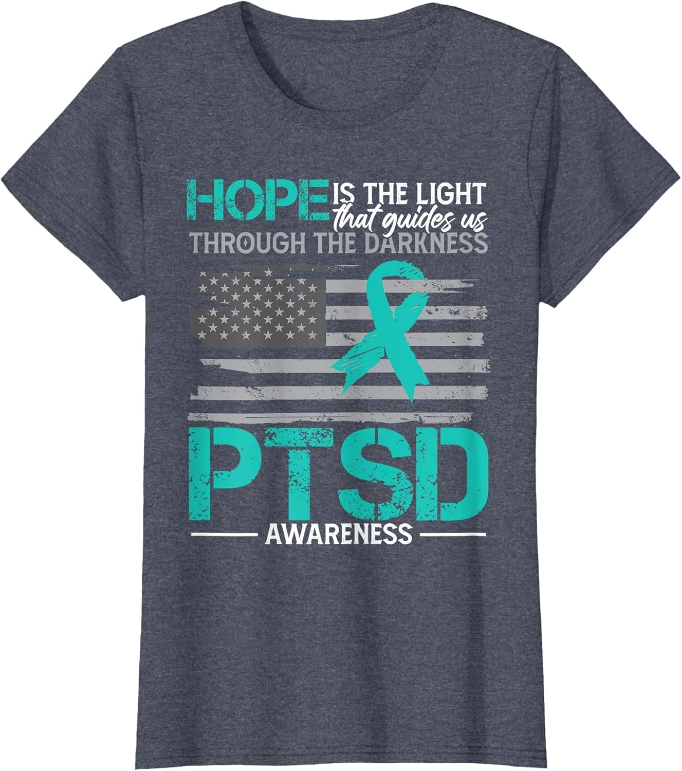 American Flag Veteran Support PTSD Awareness