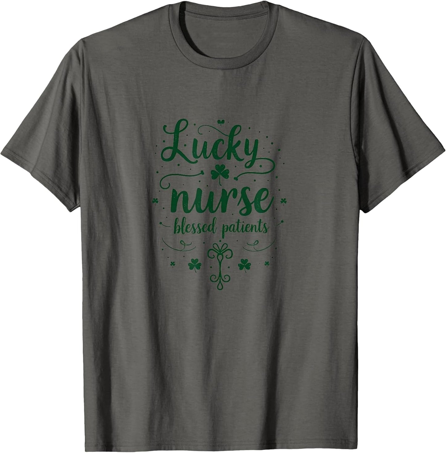 Lucky Nurse Blessed Patients St Patricks Design