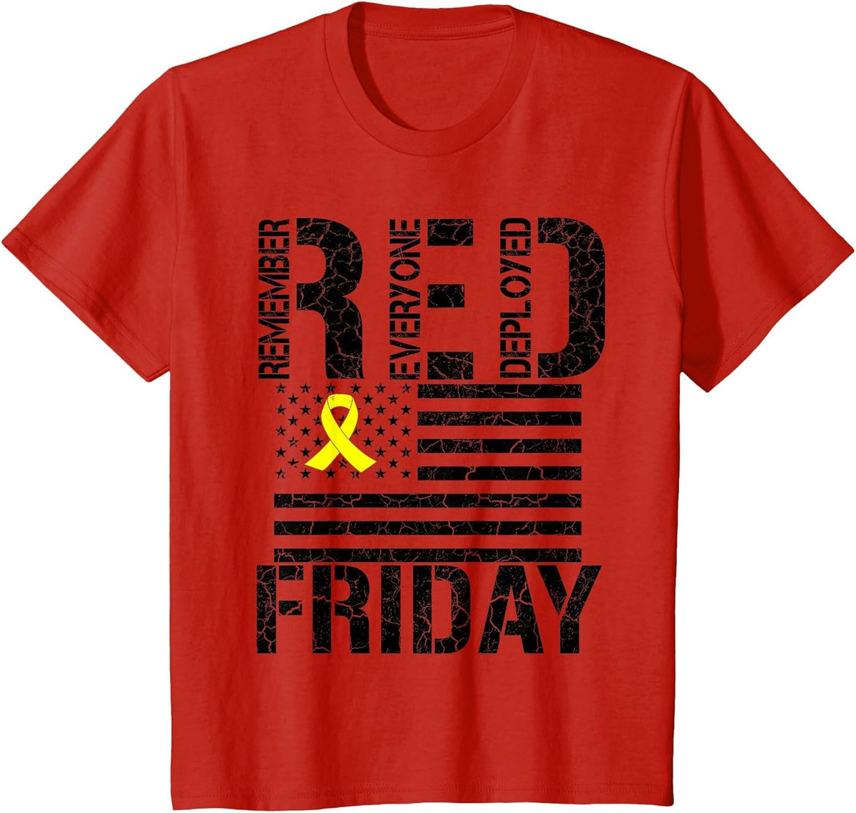 R.E.D. Remember Everyone Deployed - Red Friday