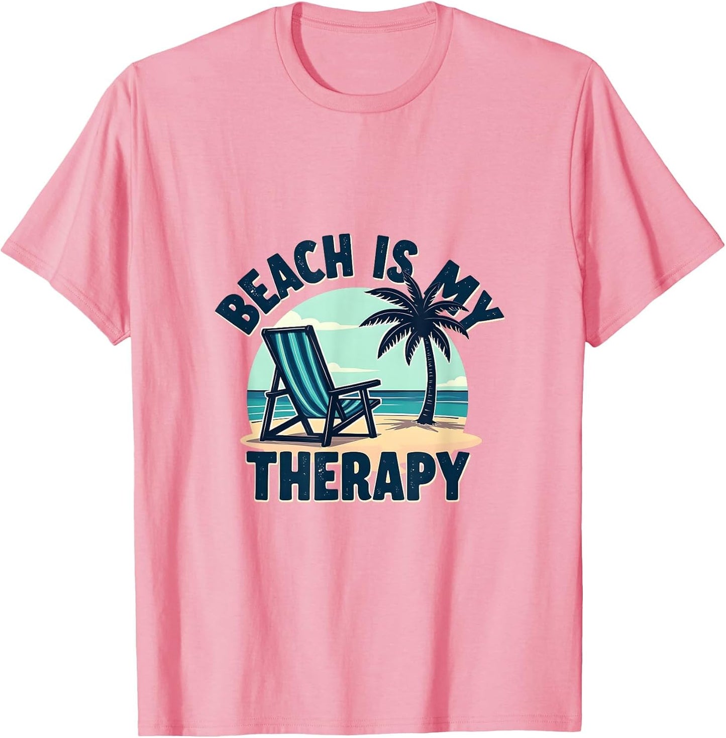 Beach Is My Therapy Coastal Relaxation Design