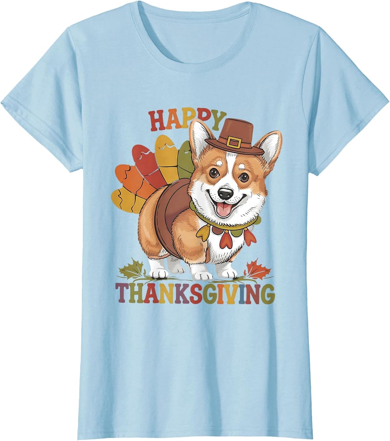 Thanksgiving Corgi Dog Turkey