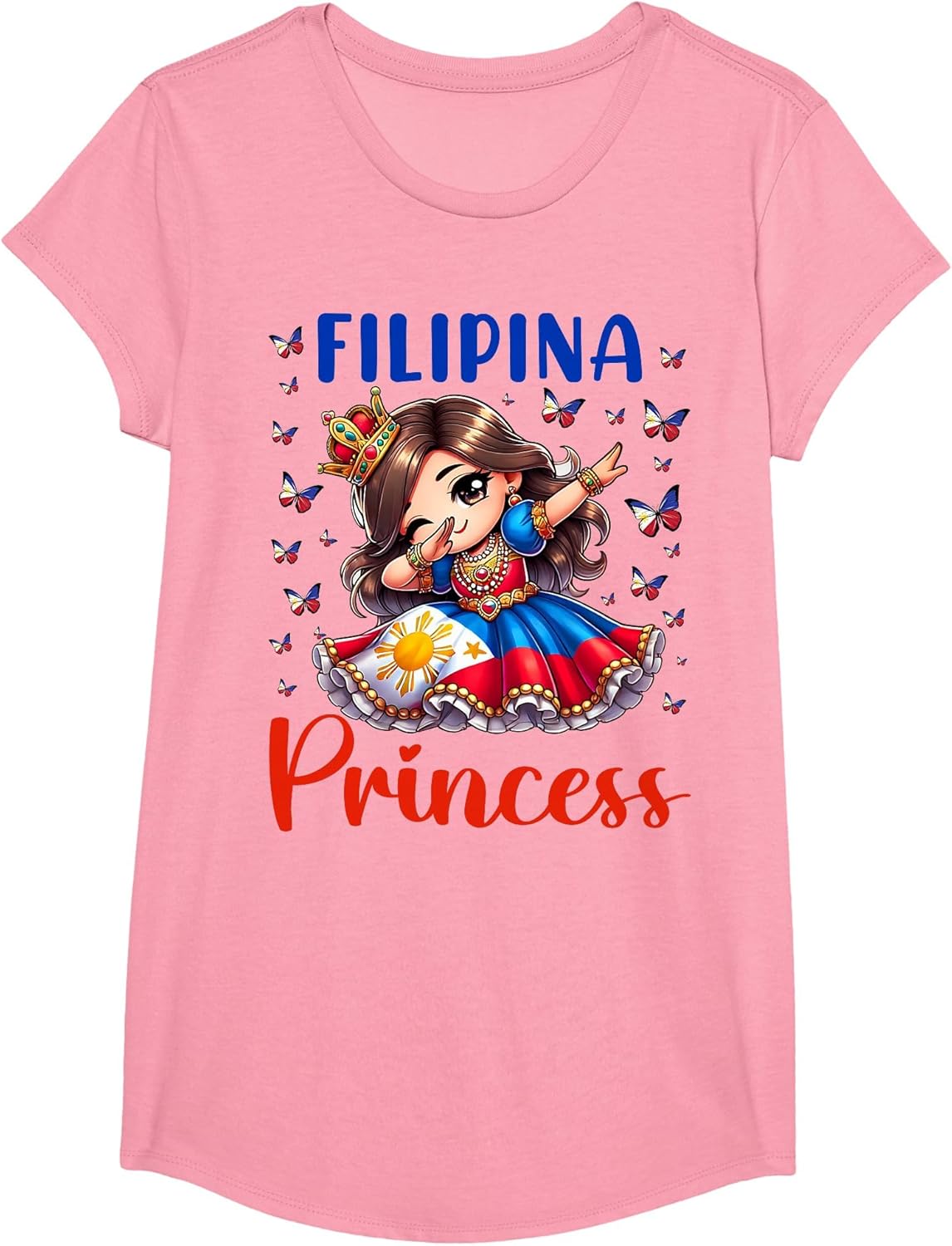 Filipina Princess Dabbing for Girls & Kids