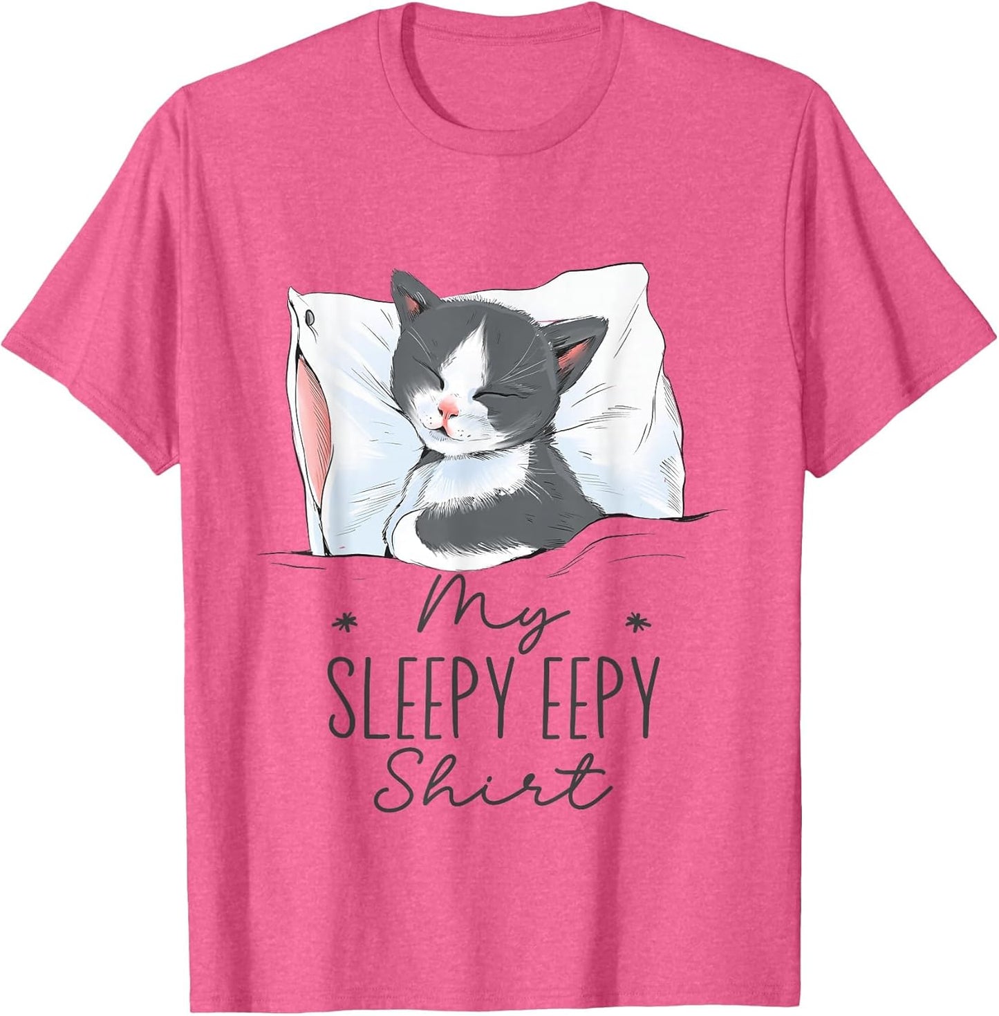 Cute Cat Kids Pajama My Sleepy Eepy