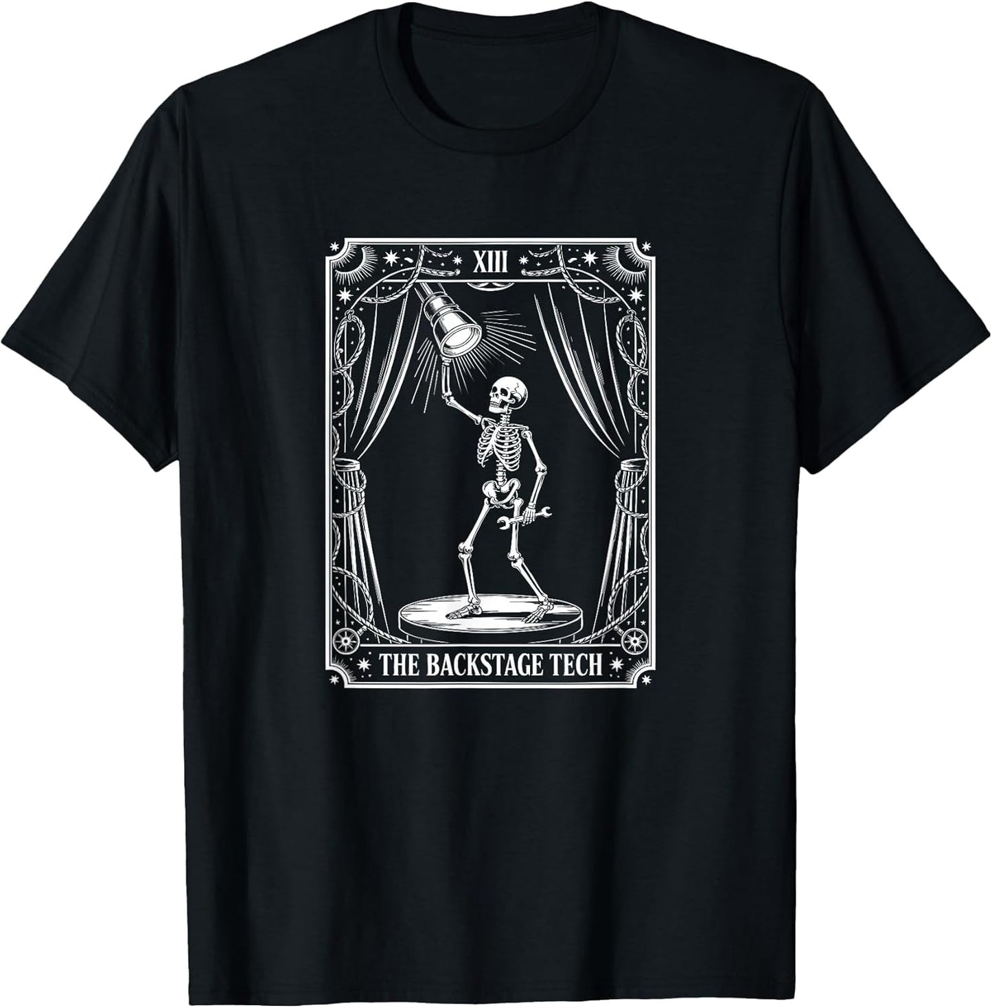 The Backstage Tech Tarot Card, Stage Crew