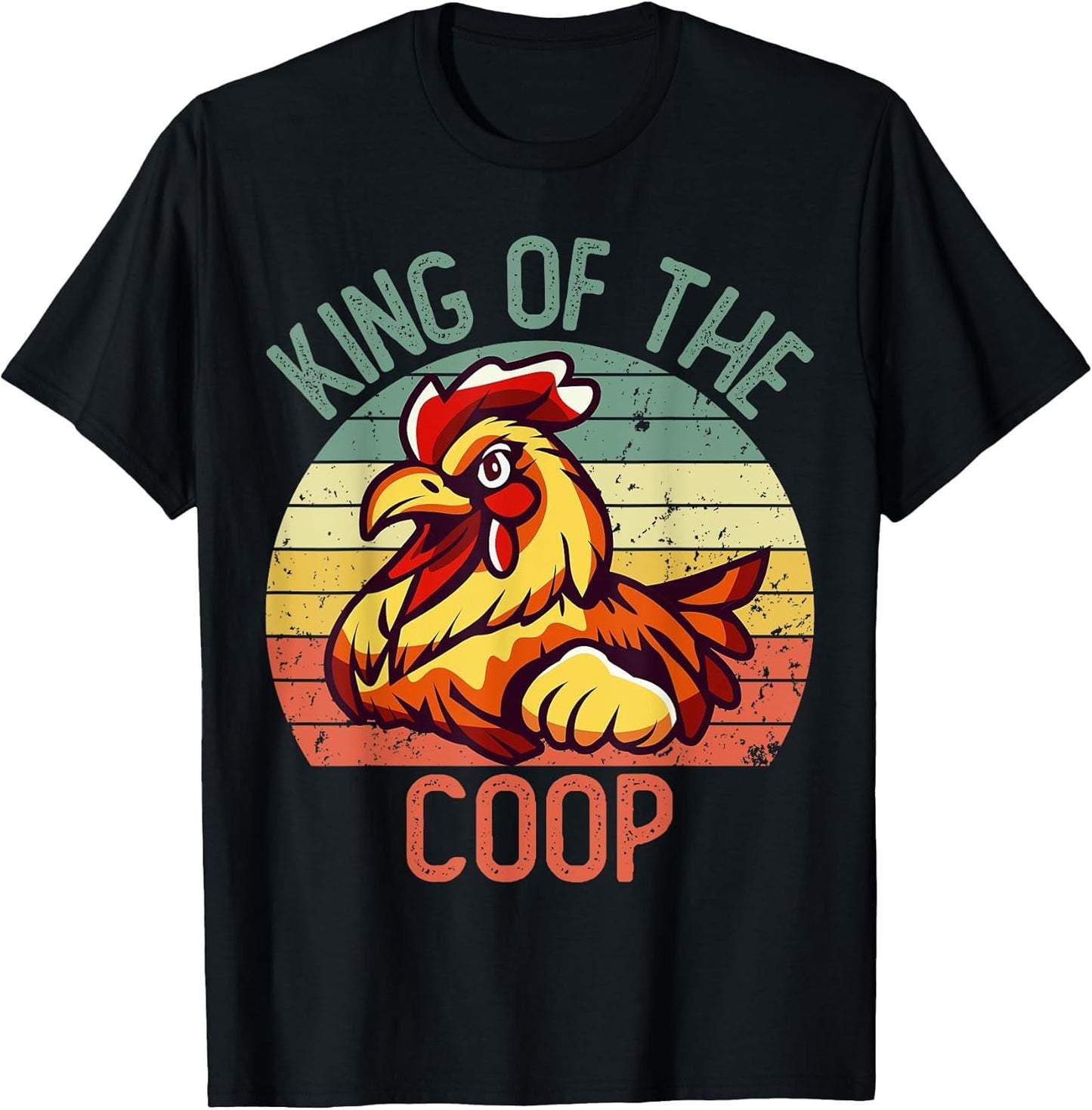Hard Daddy Shirts Chicken King of The Coop