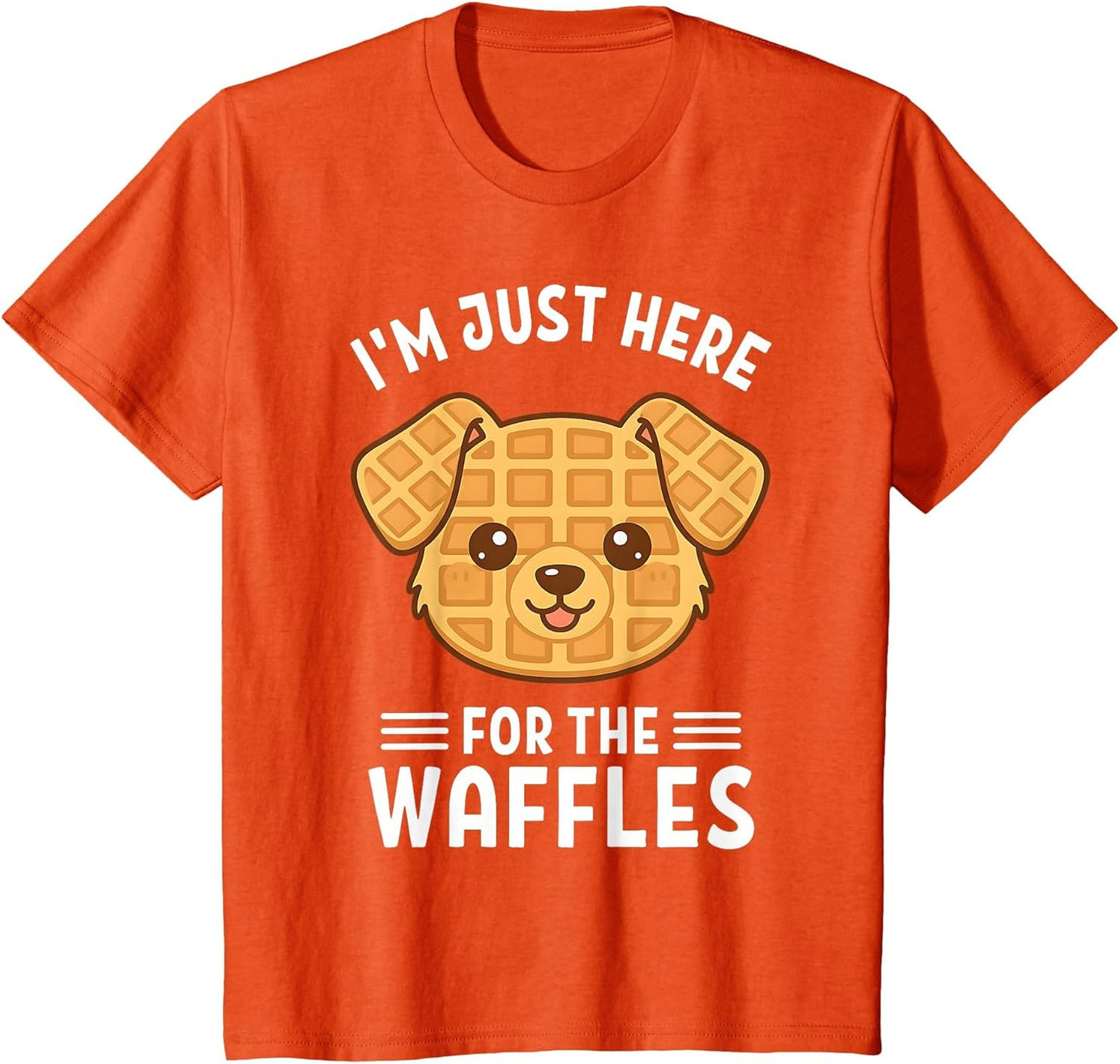 Waffle Dog Lover I'm Just Here for The Waffles