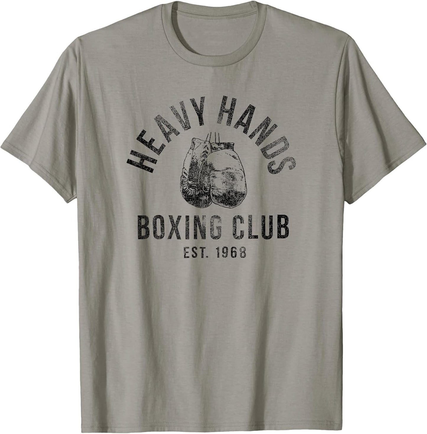 Trendy Heavy Hands Boxing Club Logo