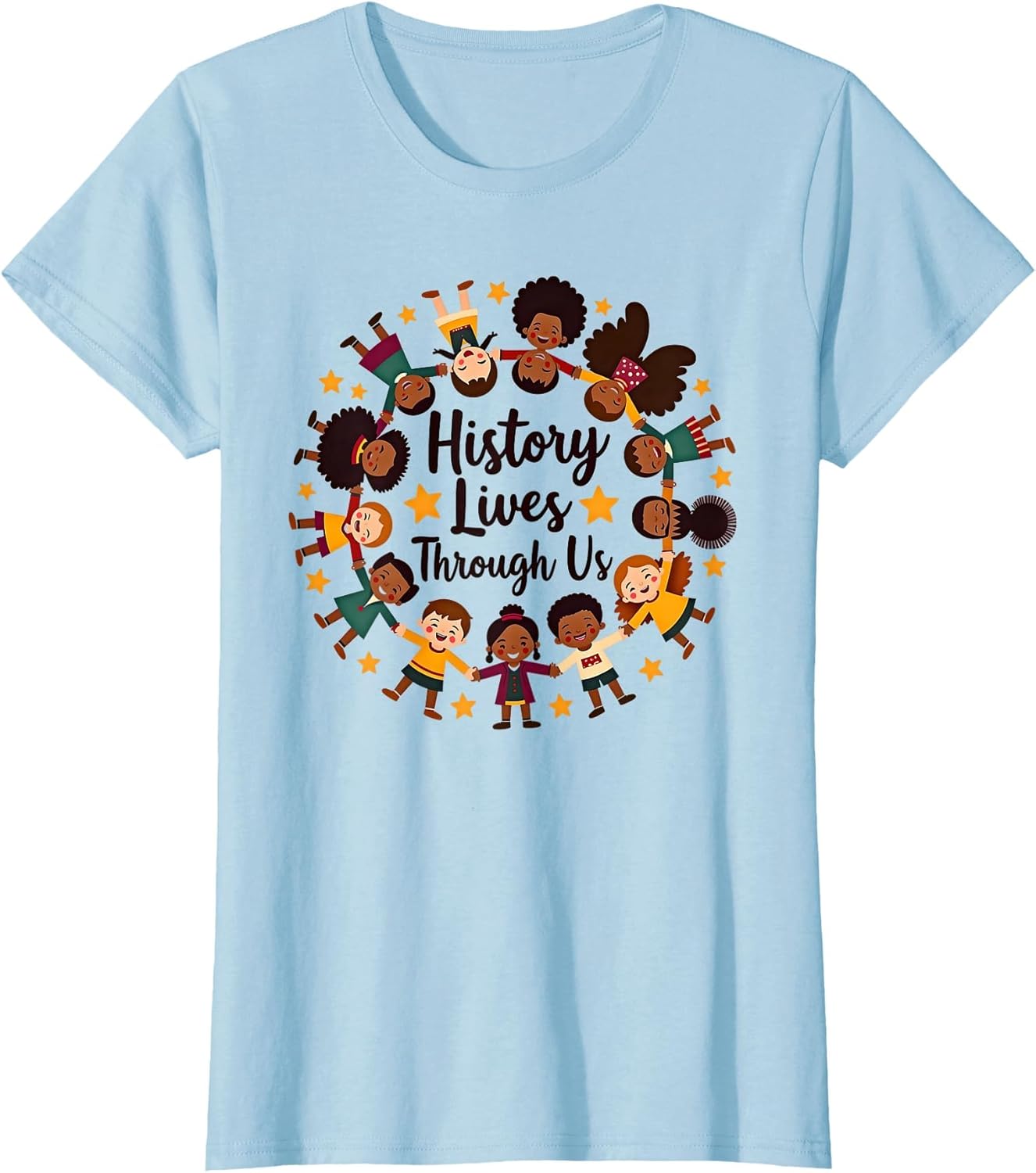 History Lives Through Us Black History Design
