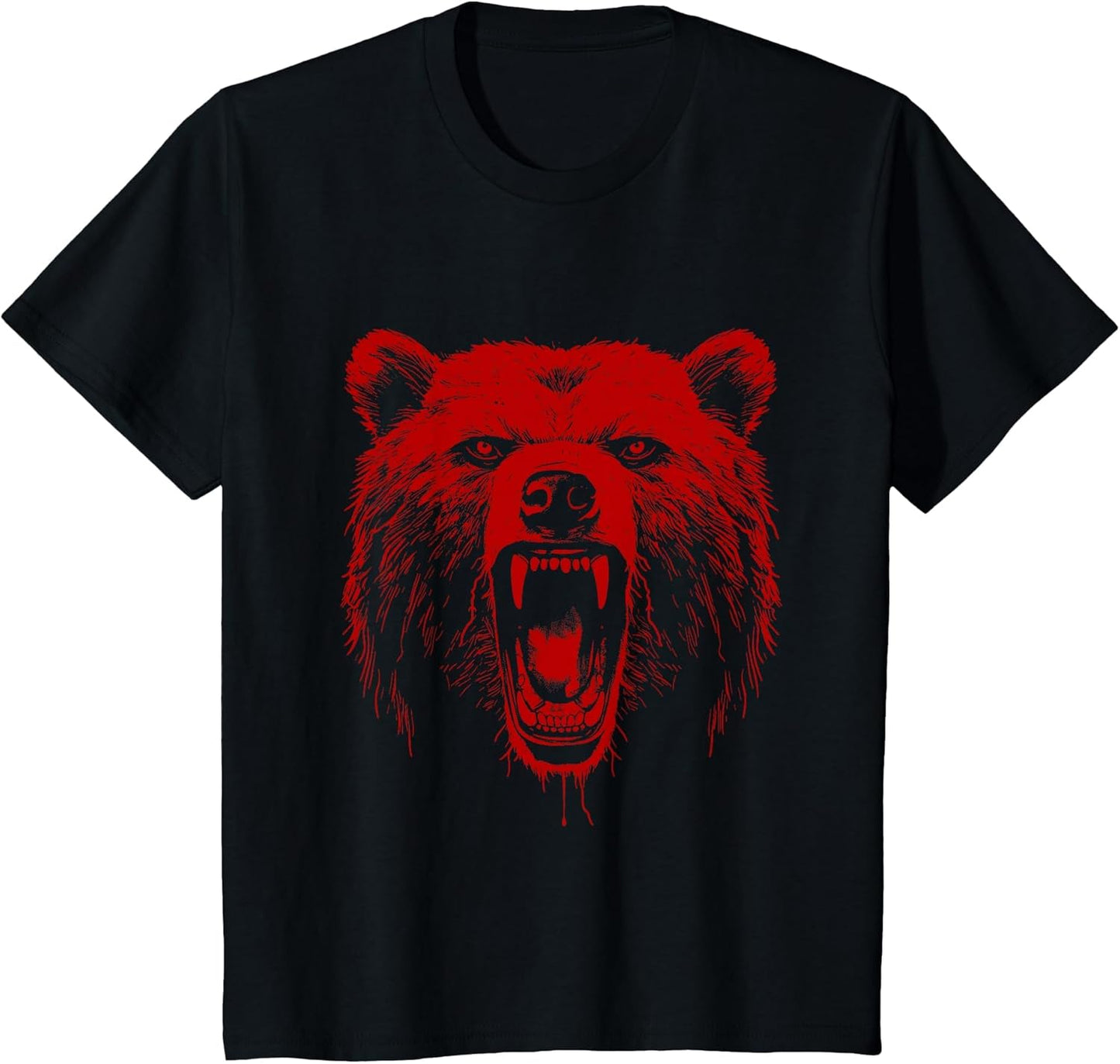 Bear Angry Grizzly Bear Hiking Camping Camper