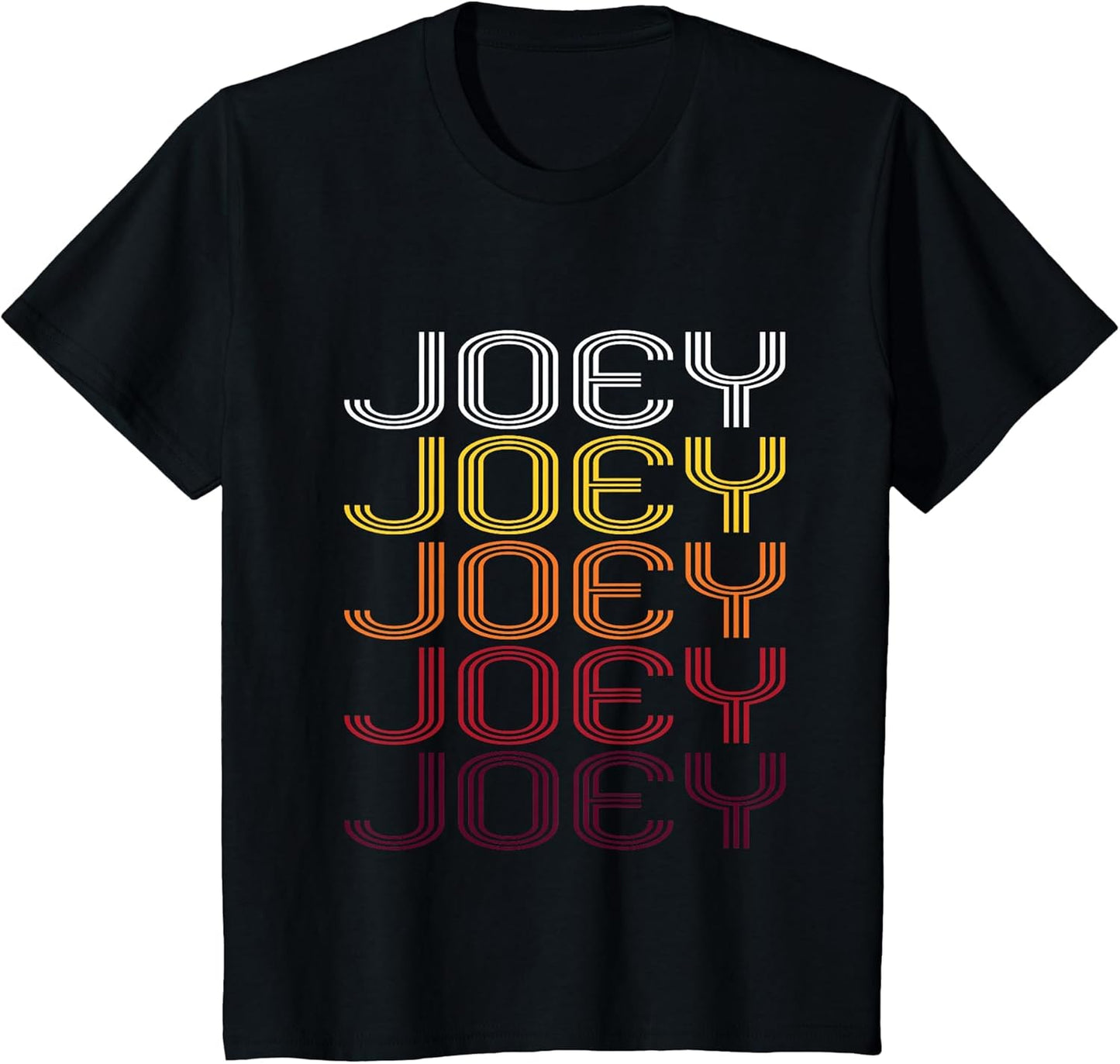 Joey Retro Wordmark Pattern - Vintage Style