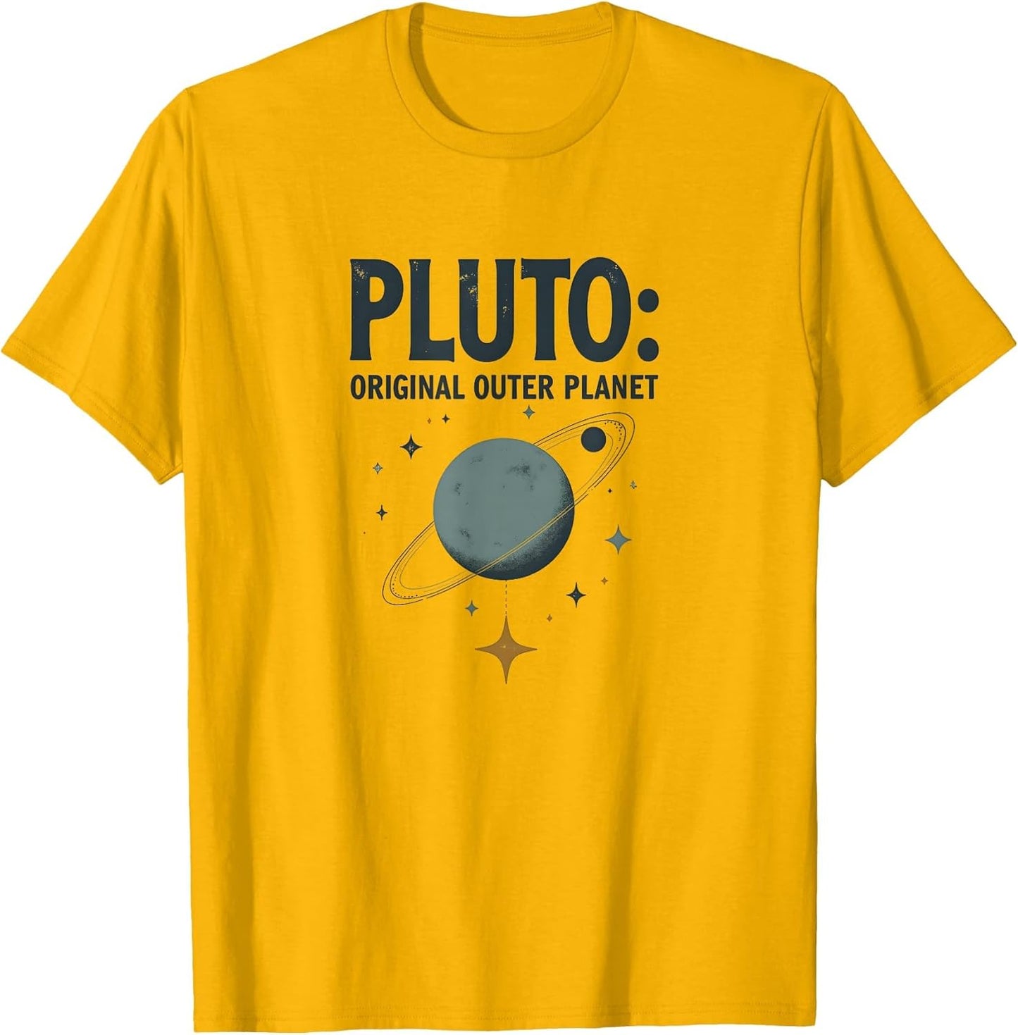 Pluto Original Outer Planet Space Design
