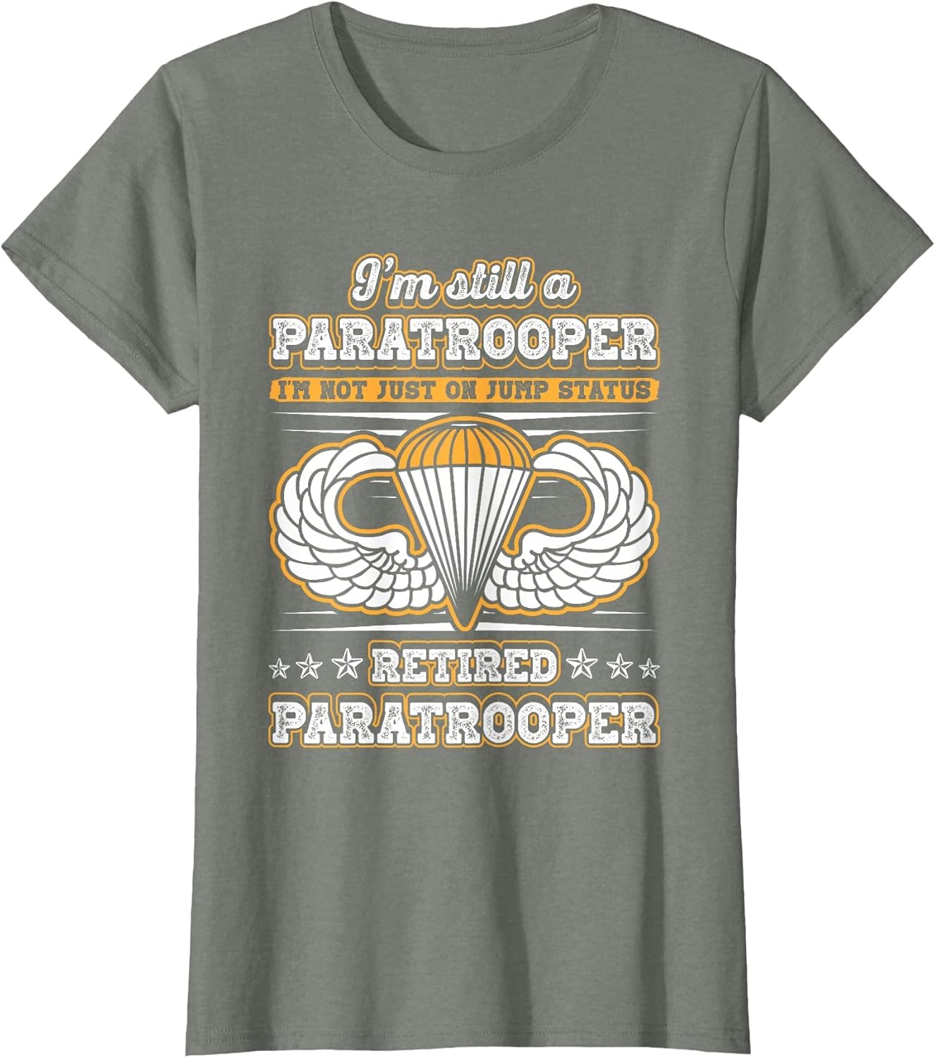 Jump Status Retired Airborne Paratrooper