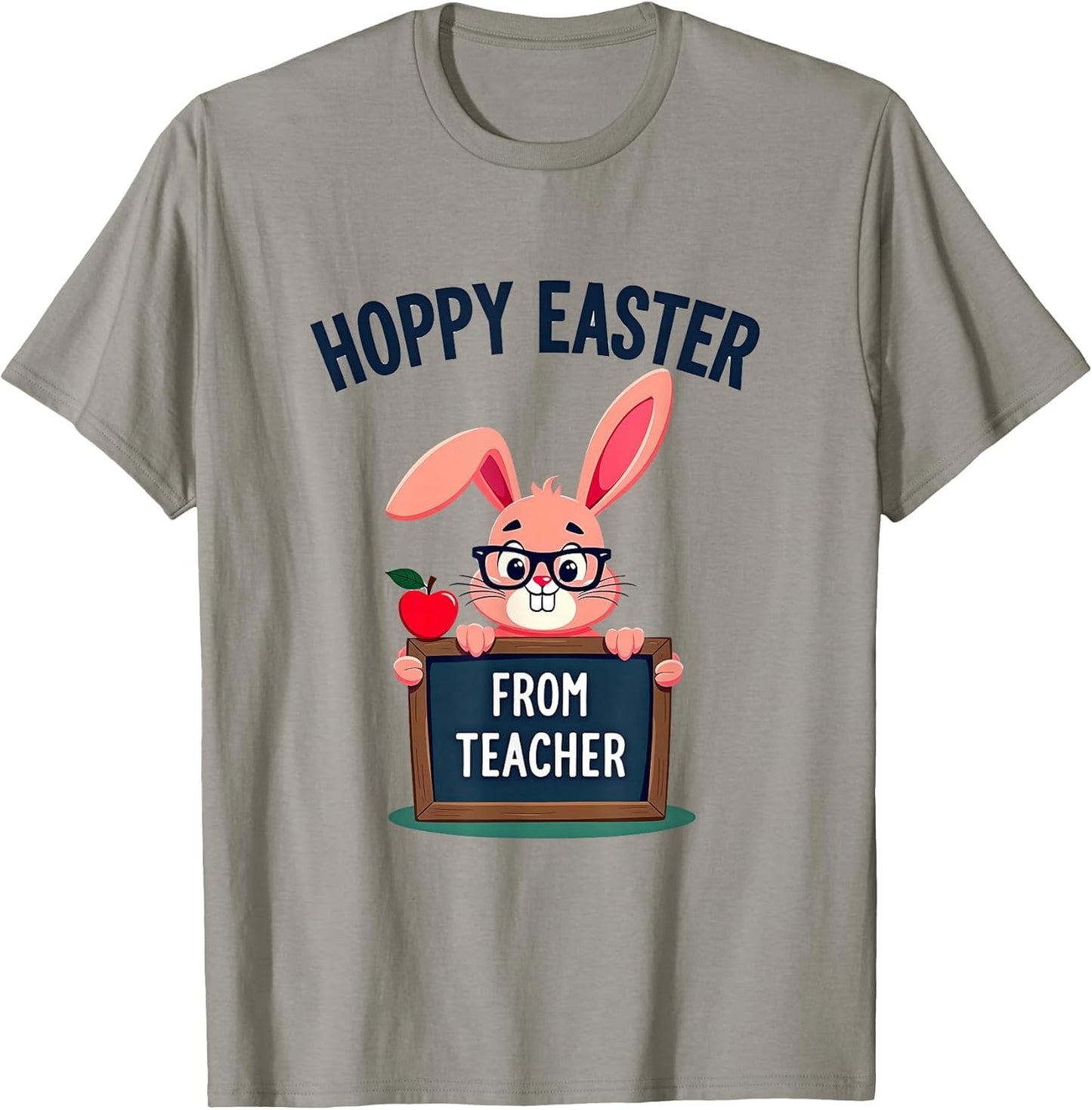 Hoppy Easter From Teacher Cute Easter Design