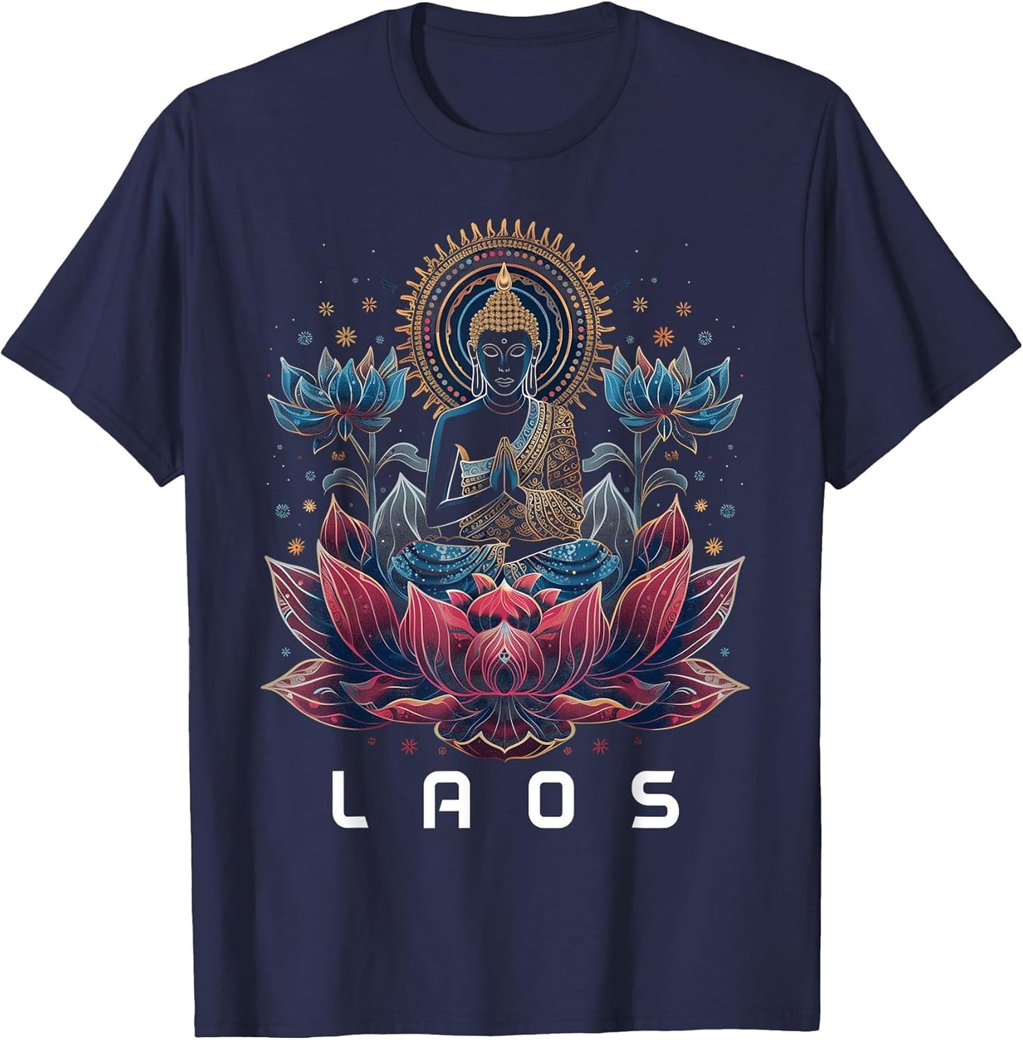 Laos Buddha Vintage Buddhist Souvenir