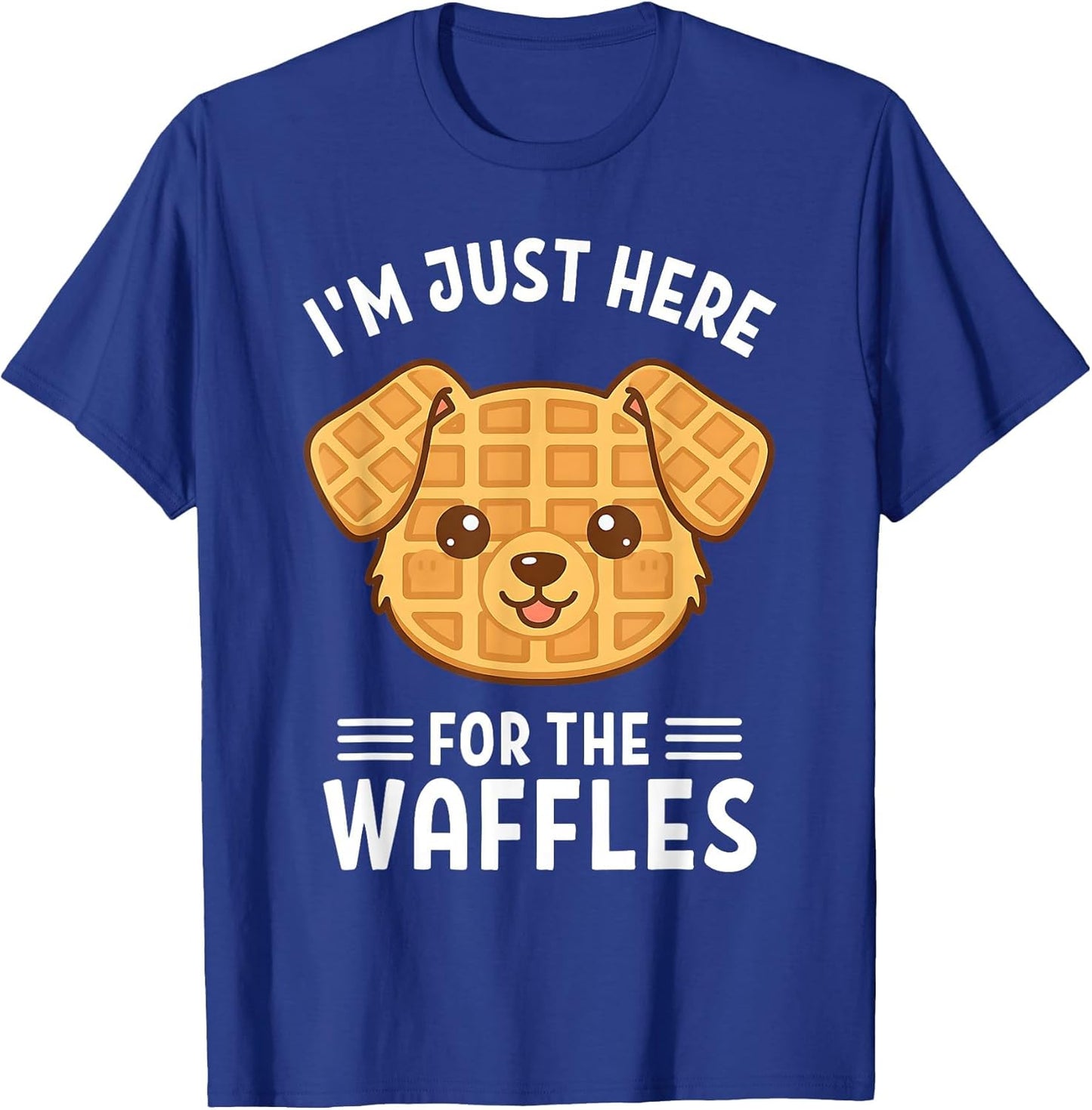 Waffle Dog Lover I'm Just Here for The Waffles