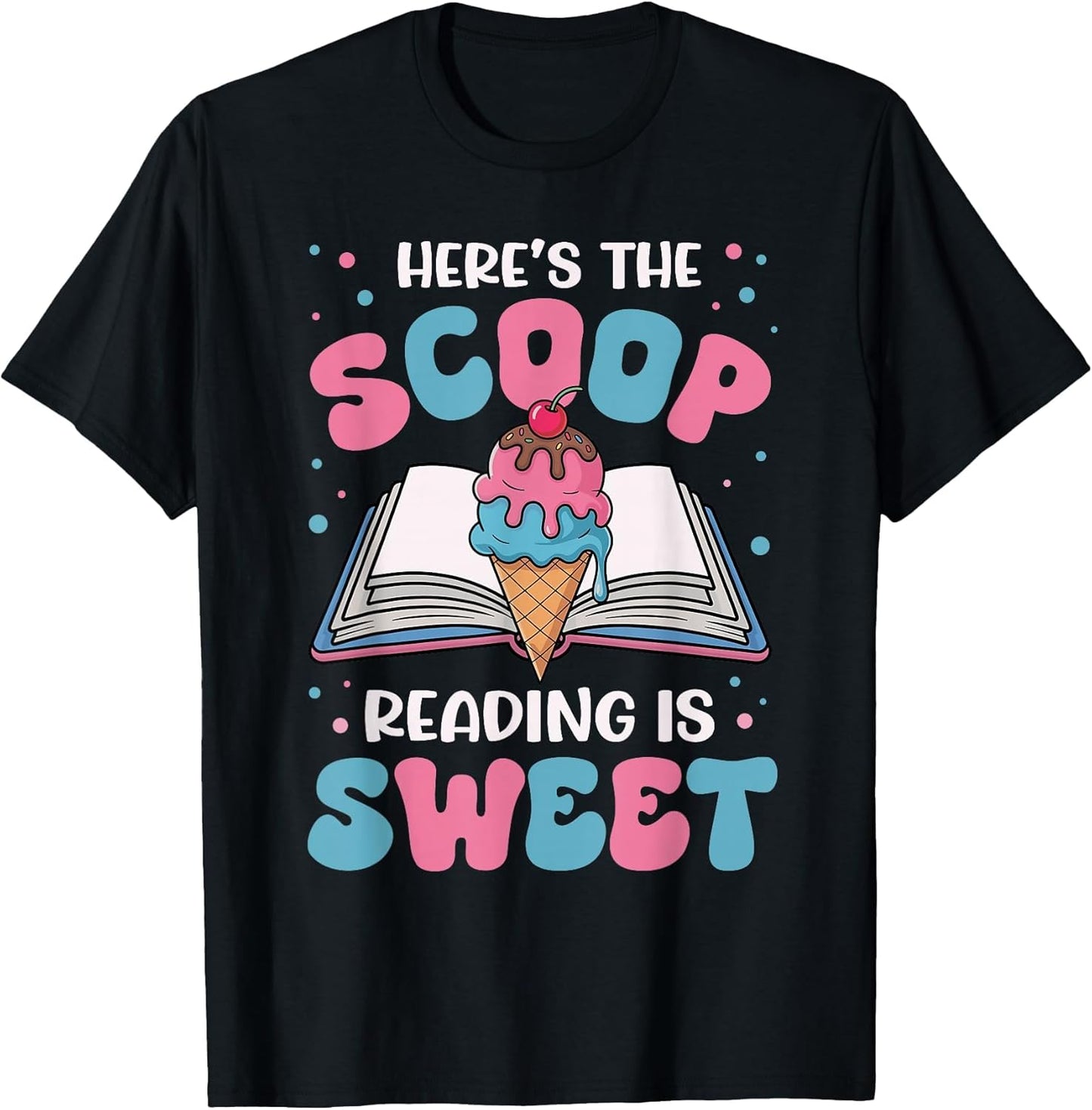Cute Elementary Librarian Reading is Sweet