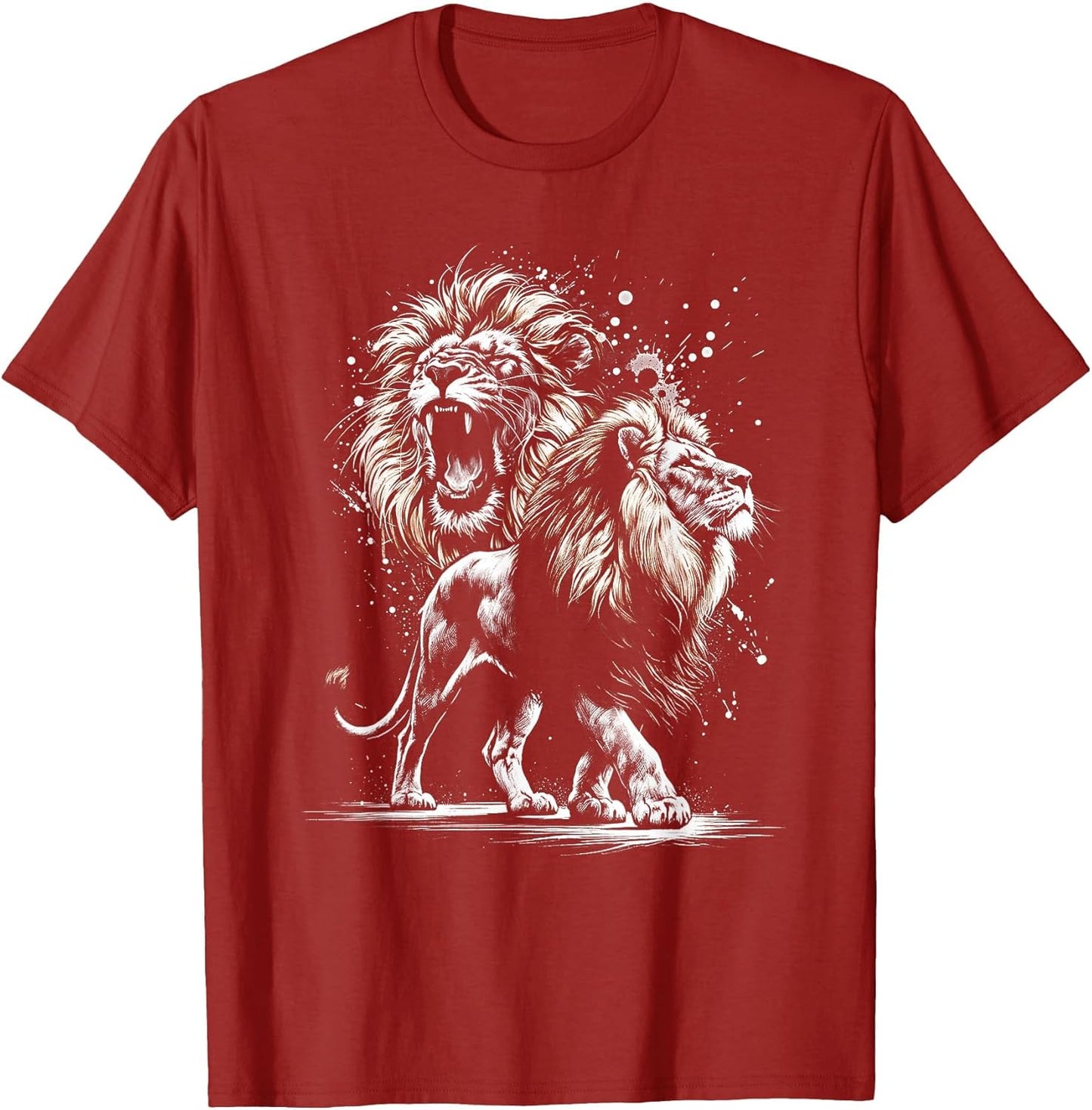 Lion Majestic and Proud in Artistic Style