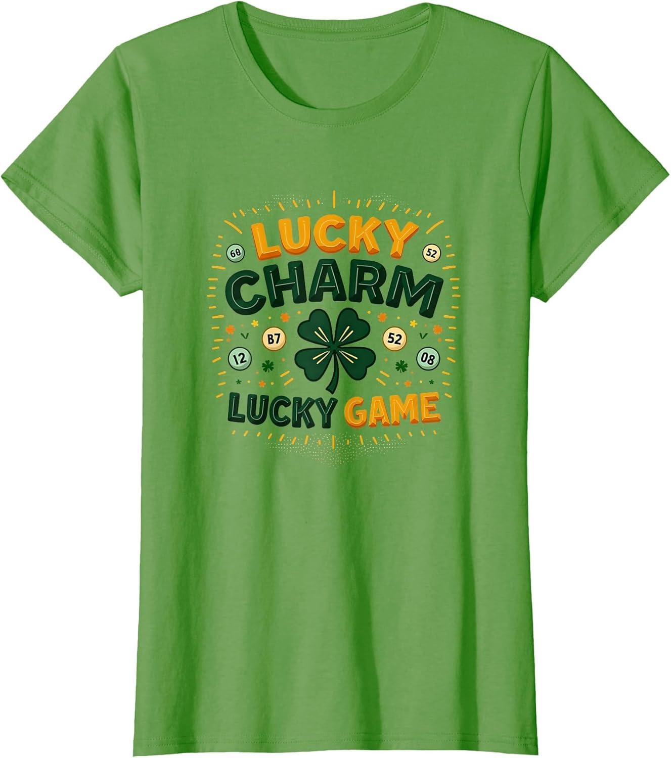Lucky Charm Lucky Game Bingo Design