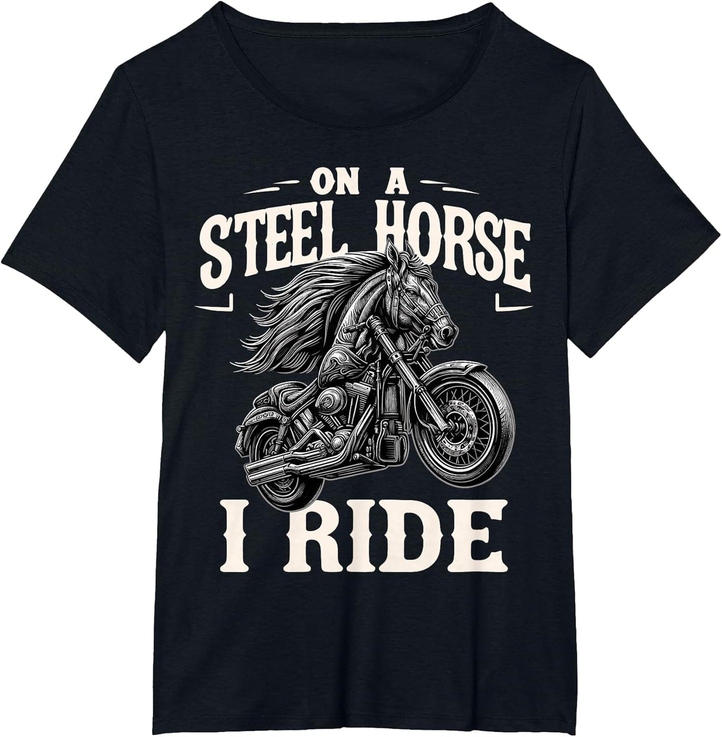 On A Steel Horse I Ride Motorcycle