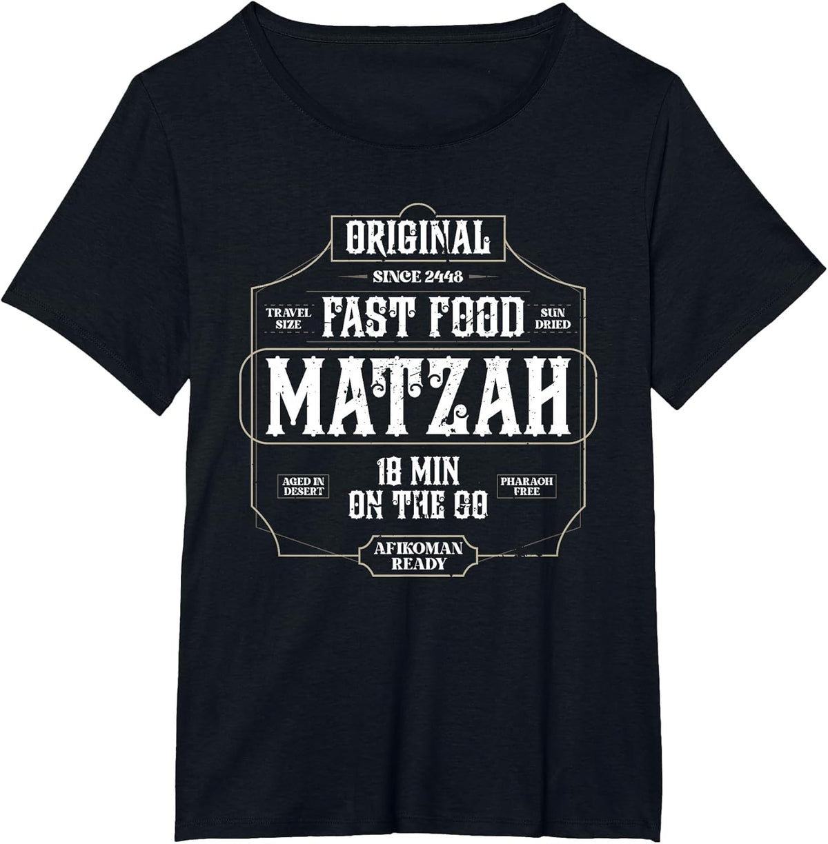 Passover Matzah Original Fast Food Funny Seder