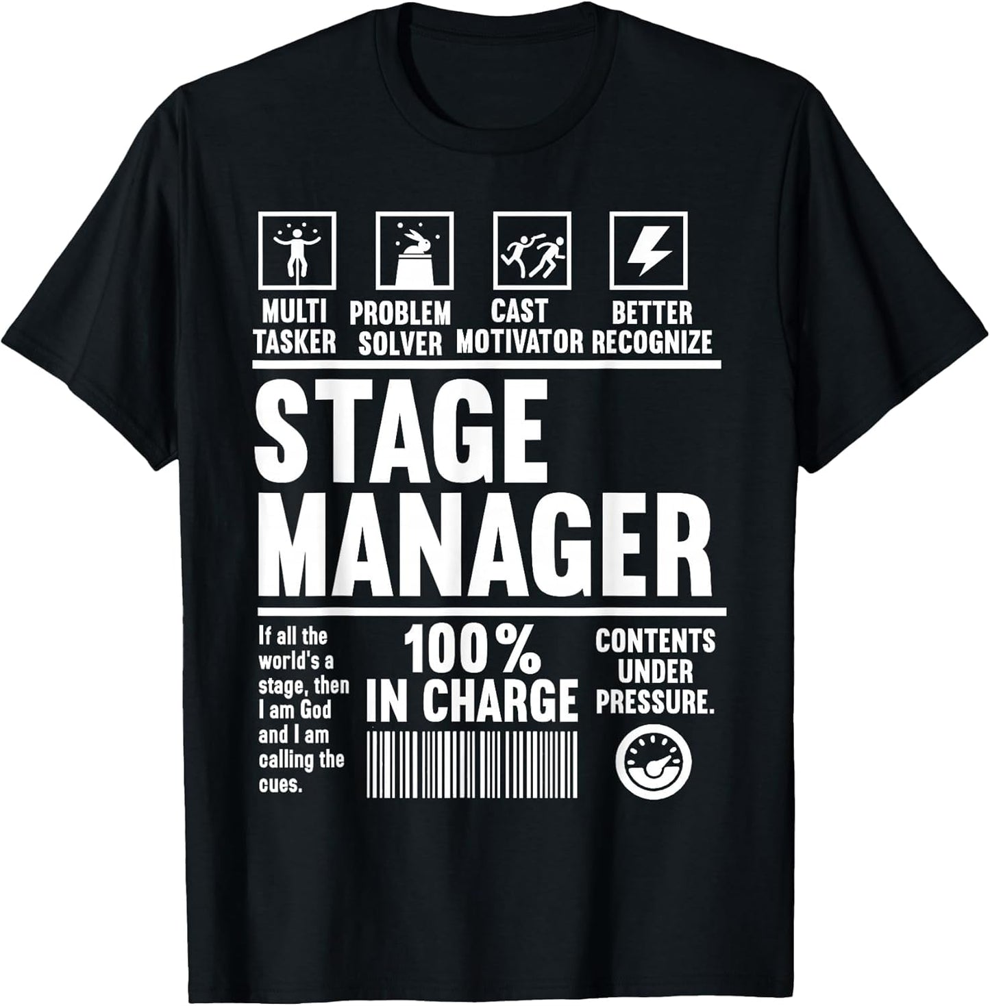 Stage Manager Stage Crew Theatre Tech Theater