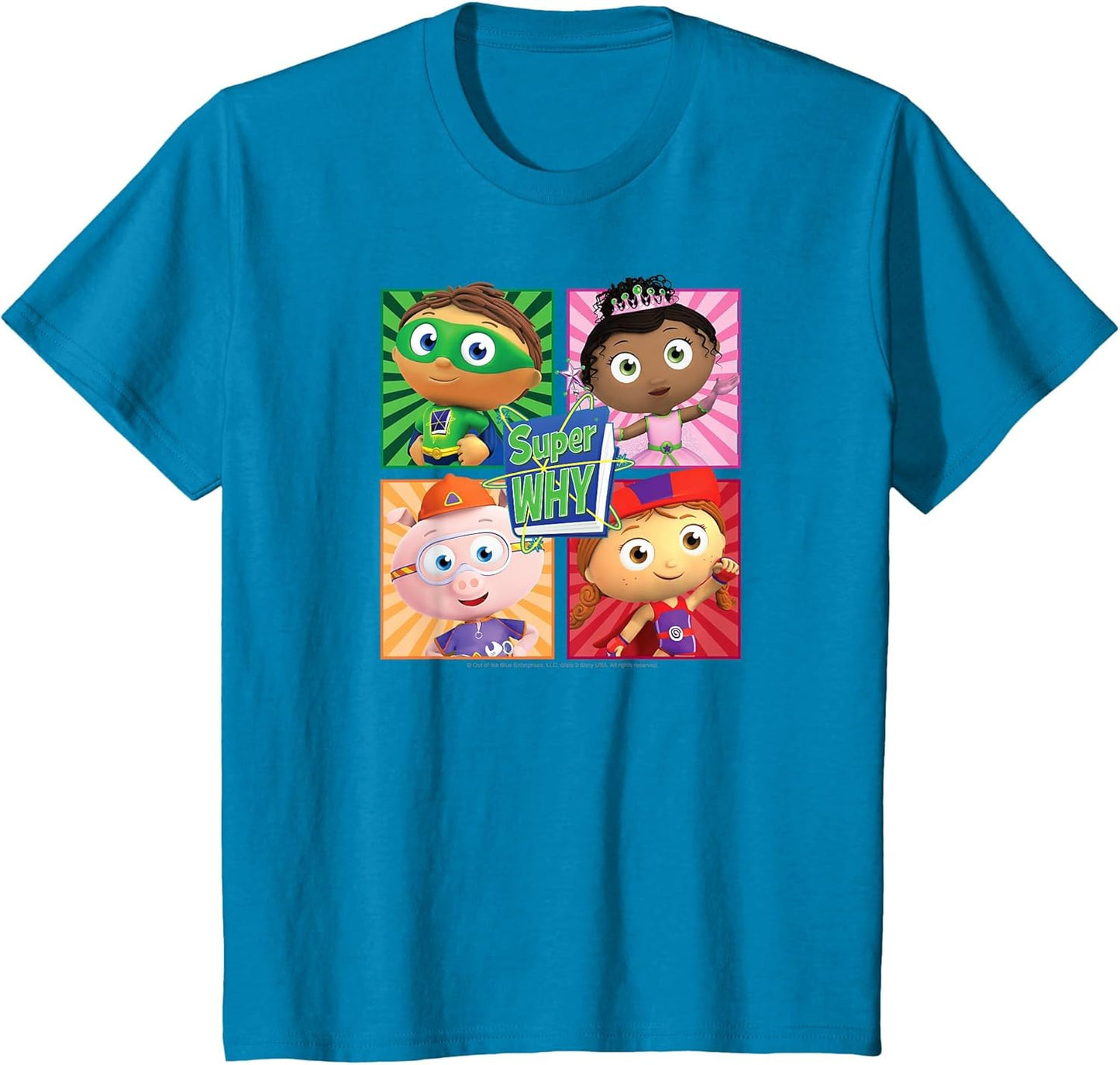 Kids Super Why - Character Grid