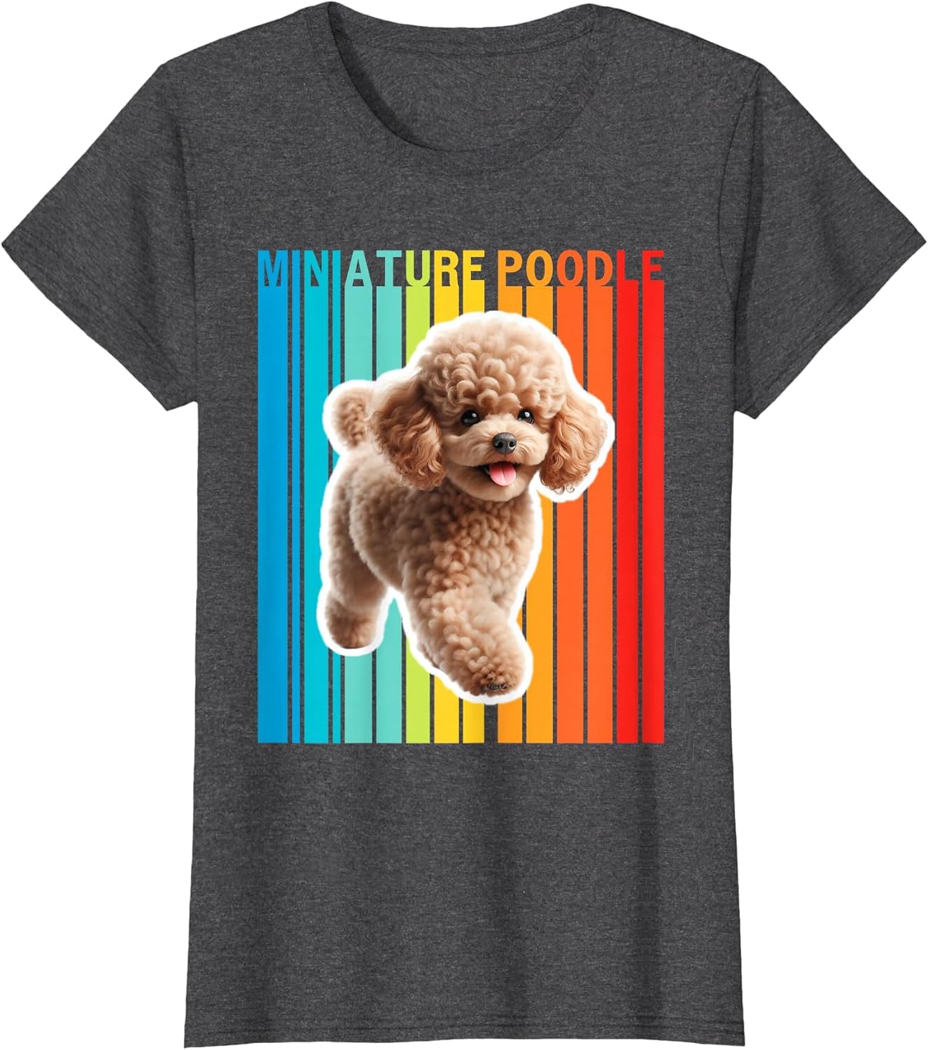 Colorful Miniature Poodle