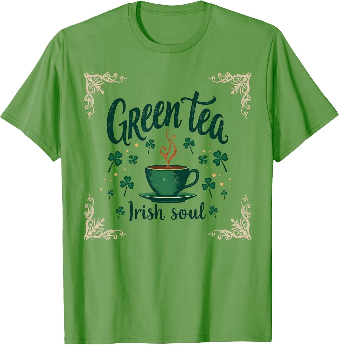 Green Tea Irish Soul St Patrick's Day Design