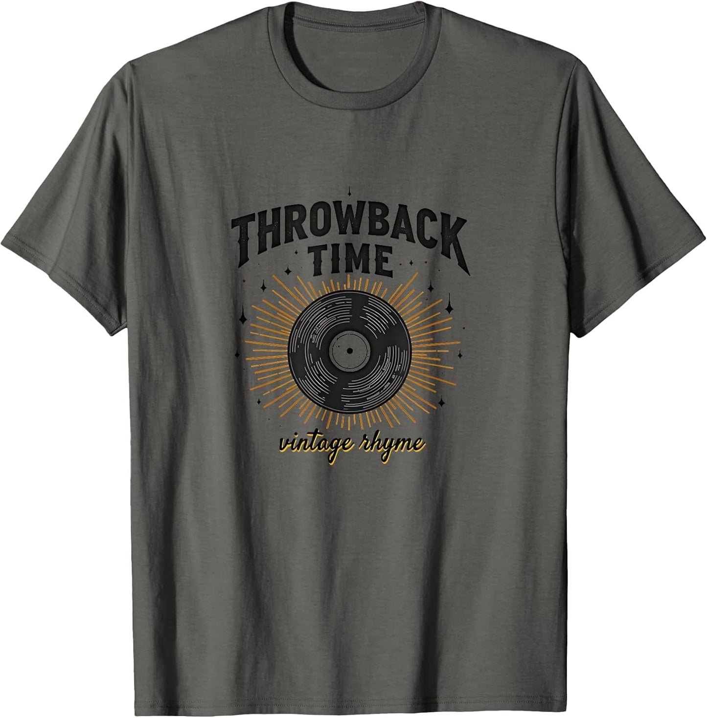 Throwback Time Vintage Rhyme Retro Design