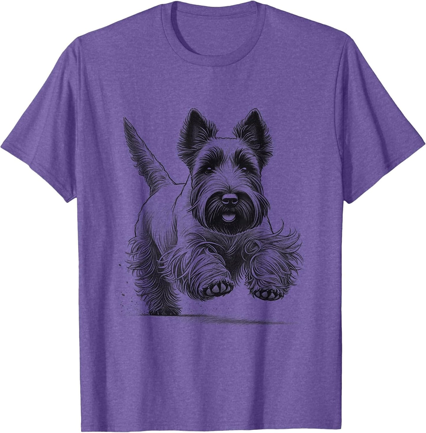 Scottish Terrier Dog Scottie Running Design