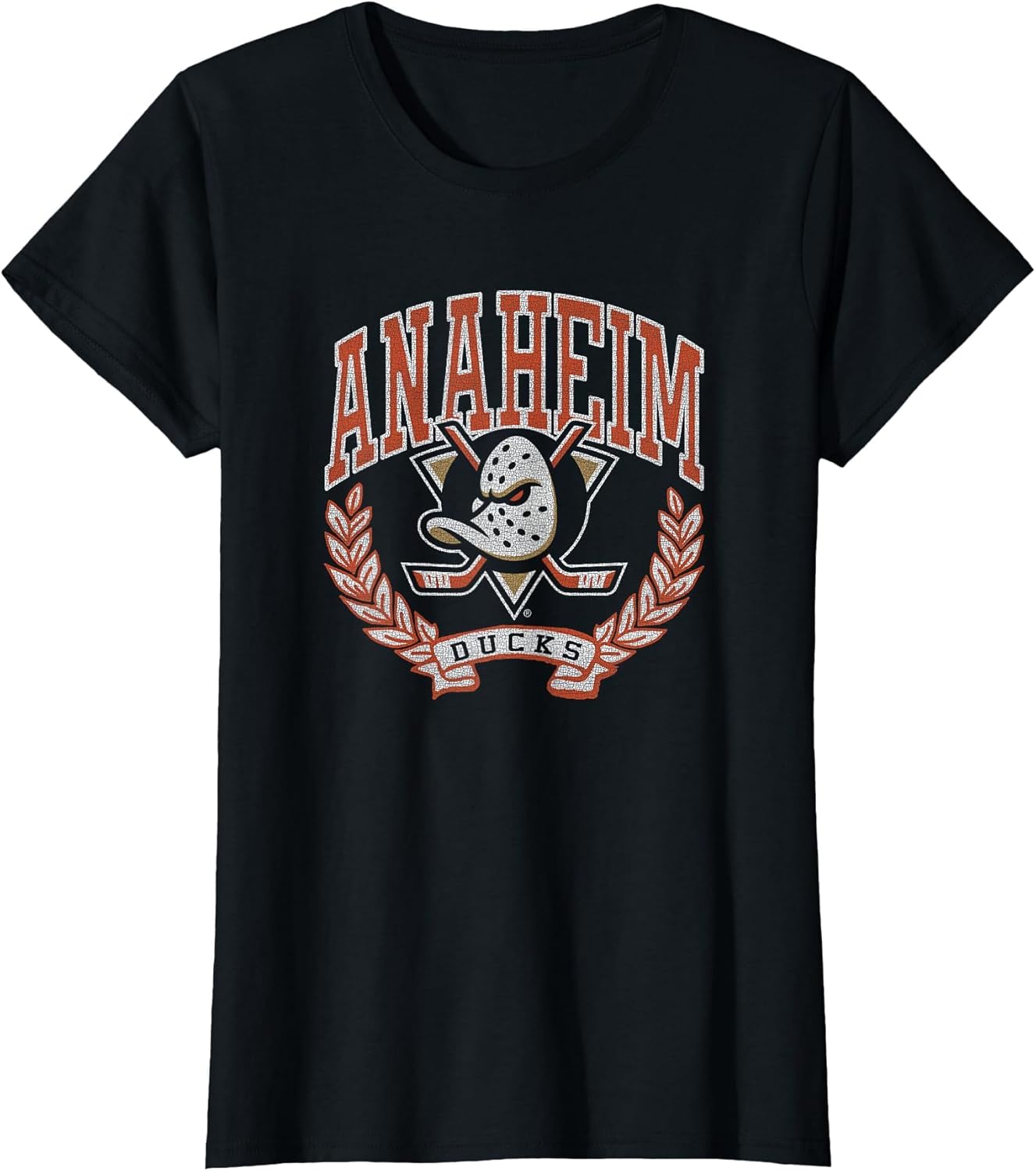 Anaheim Ducks Vintage Victory Black Licensed