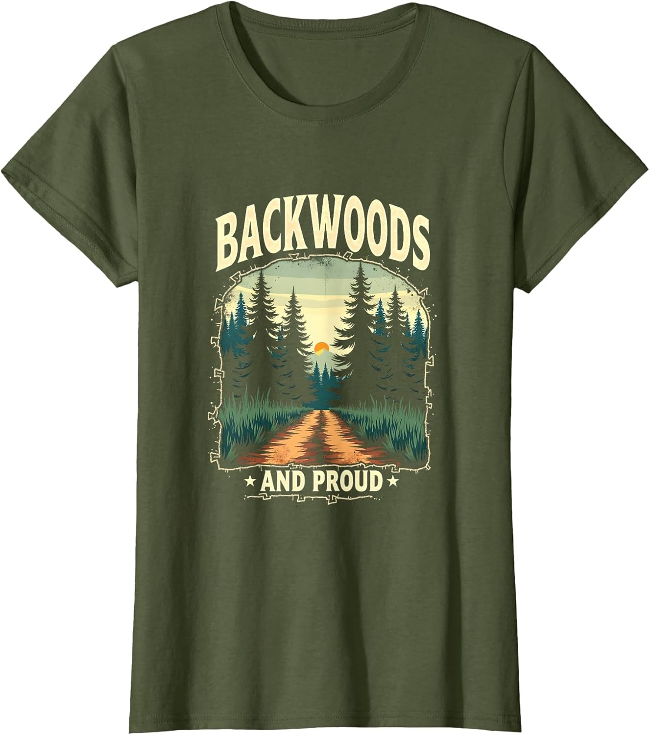 Backwoods and Proud Country Roots Design