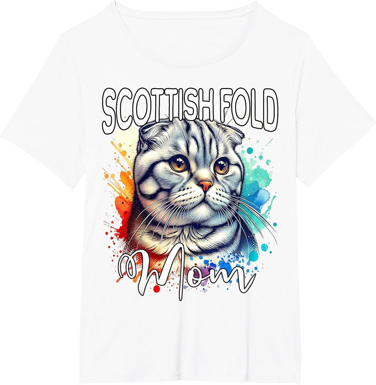 Scottish Fold Mom Cat Mom Scottish Fold