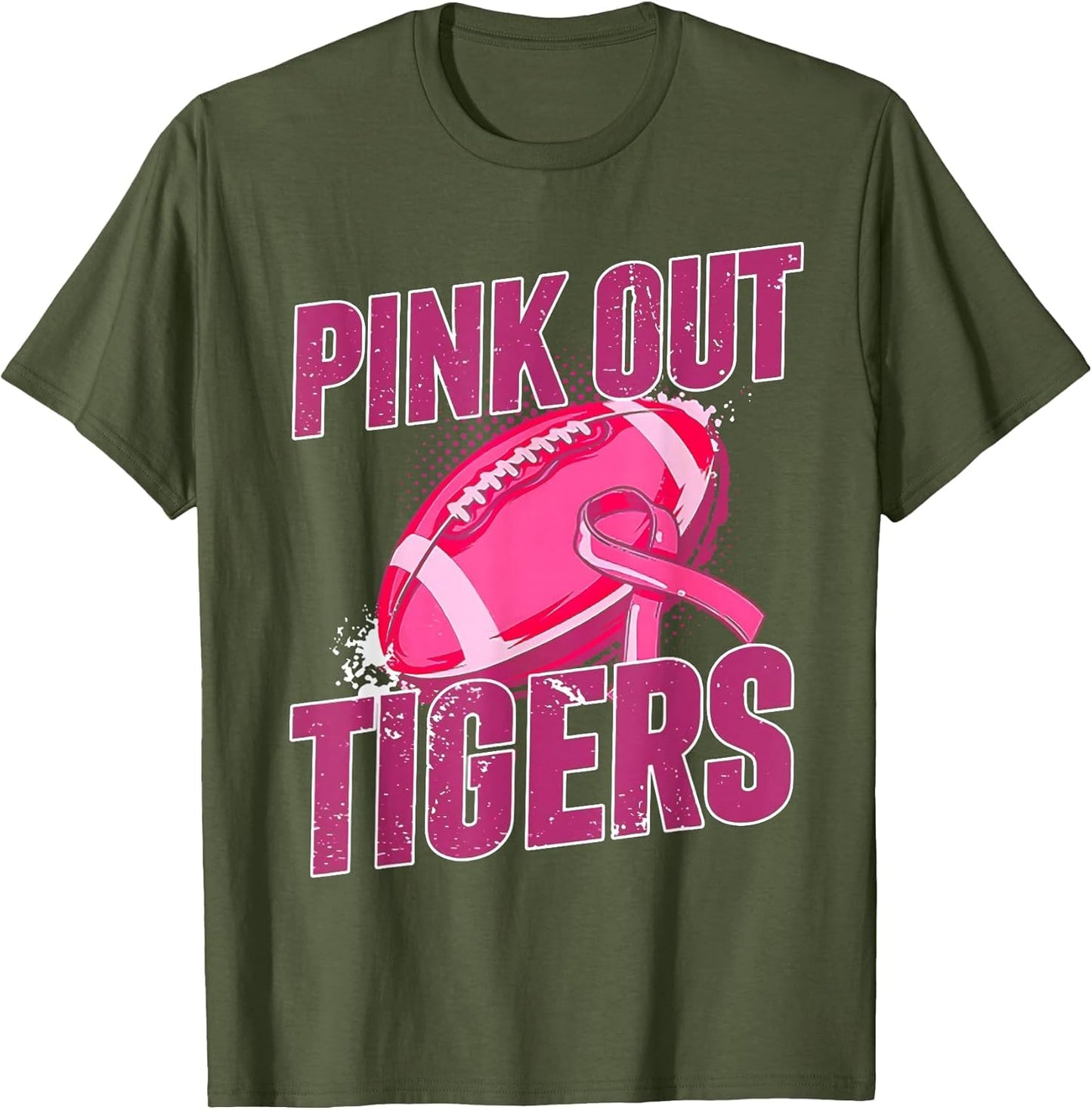 Tigers Pink Out Football Tackle Breast Cancer