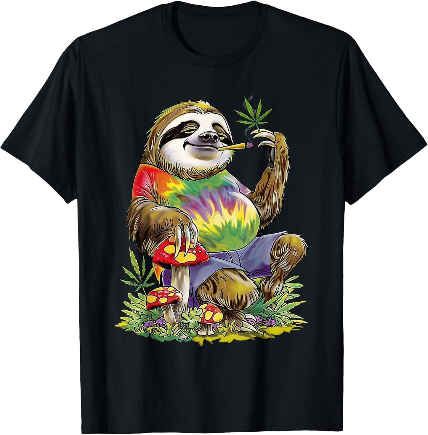 Sloth Smoking Weed Pot Marijuana Cannabis 420