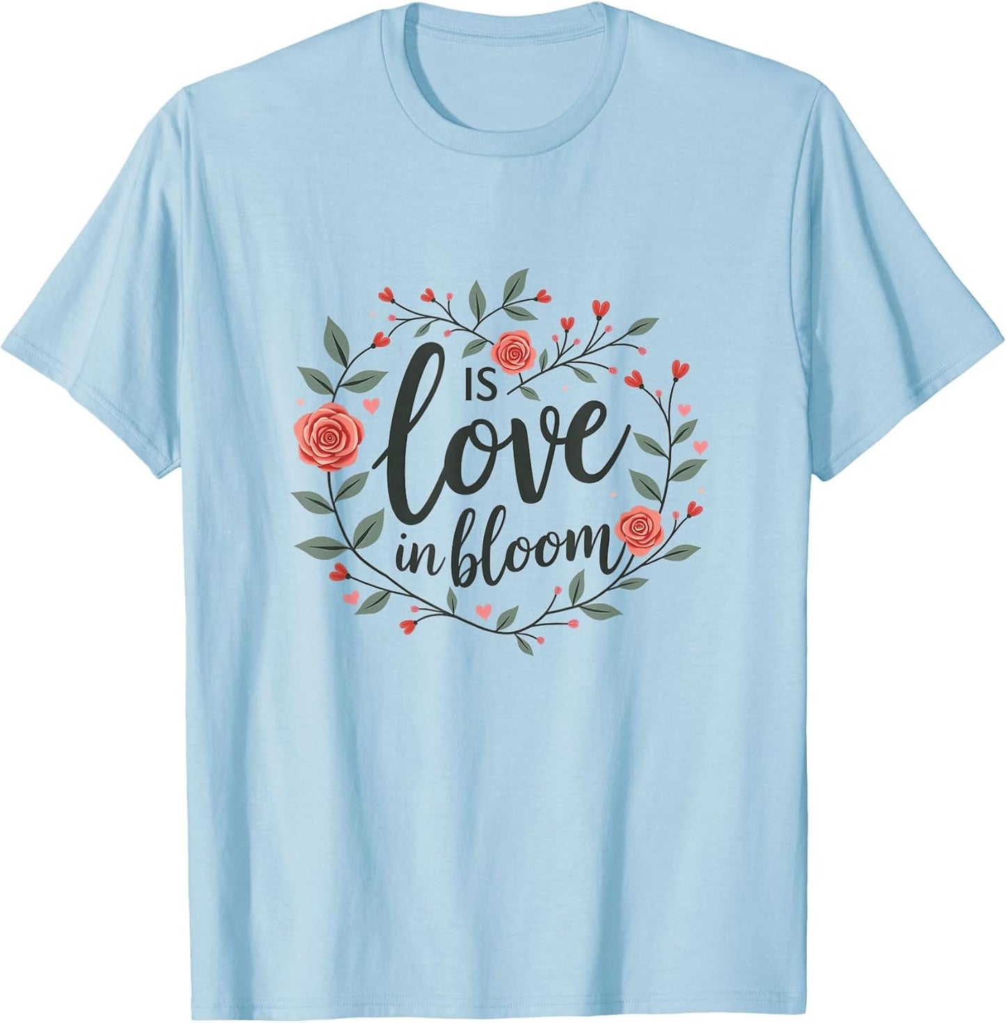 Love Is In Bloom Floral Valentine Design